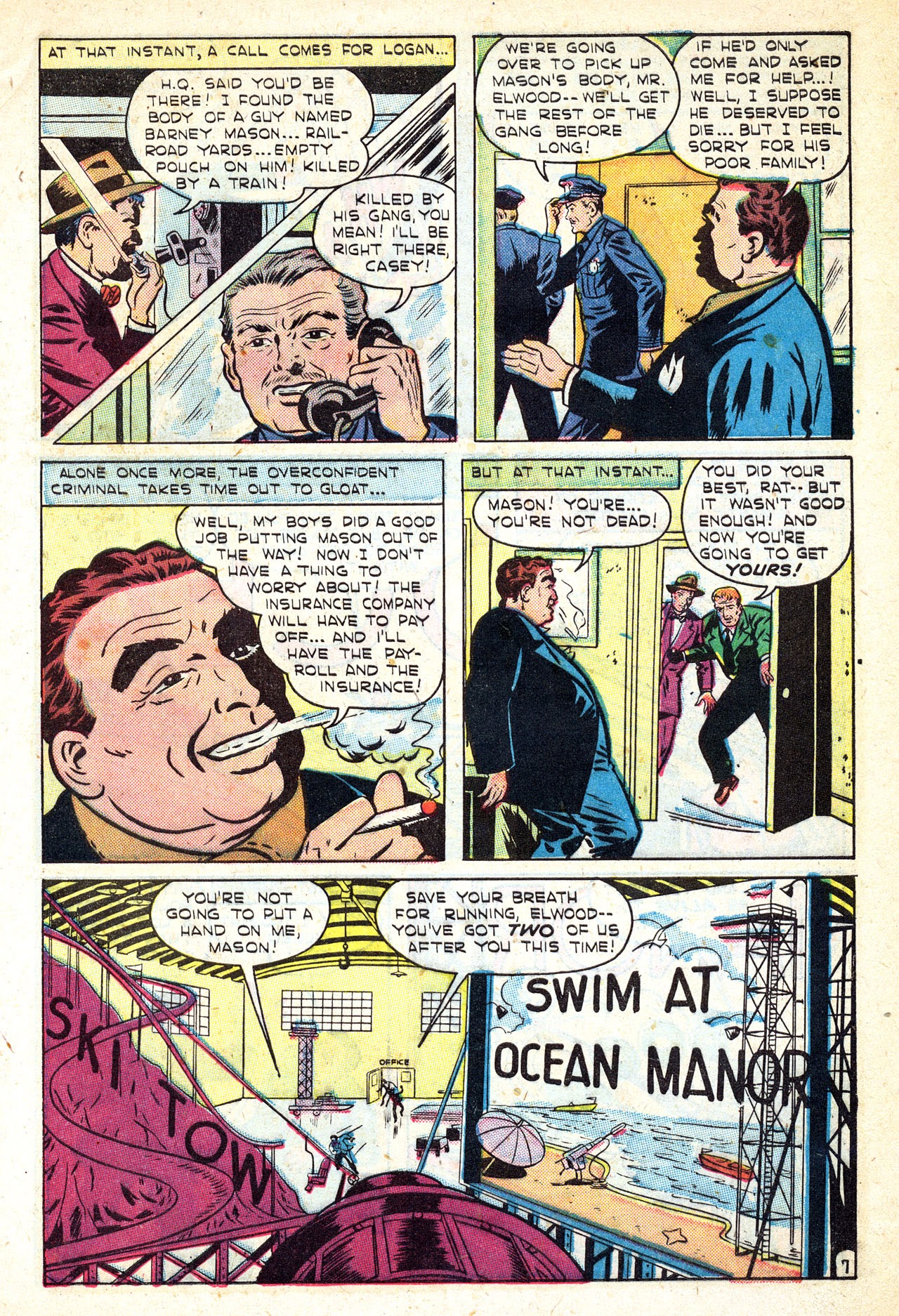 Read online Casey Crime Photographer comic -  Issue #4 - 9