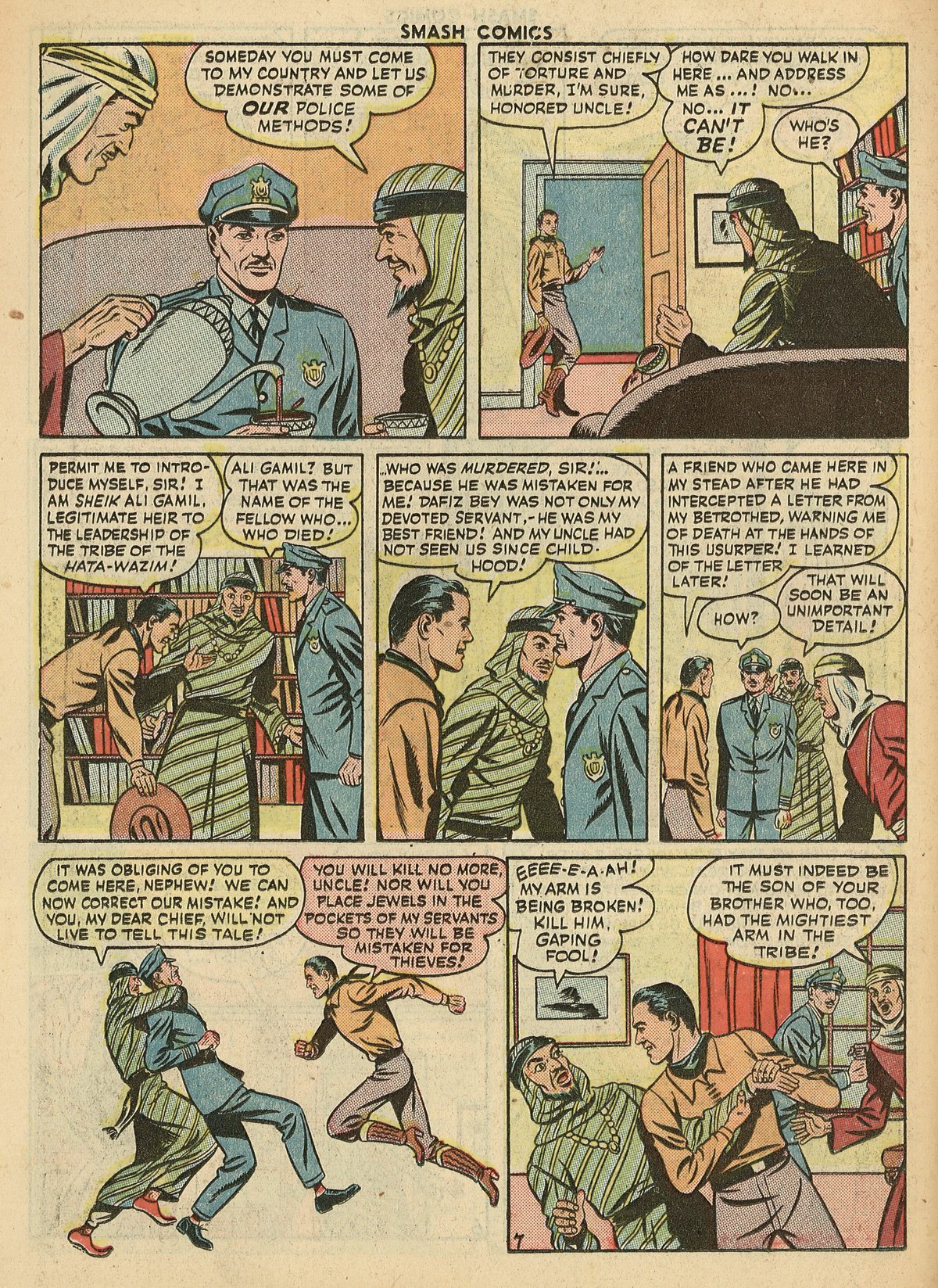 Read online Smash Comics comic -  Issue #63 - 28