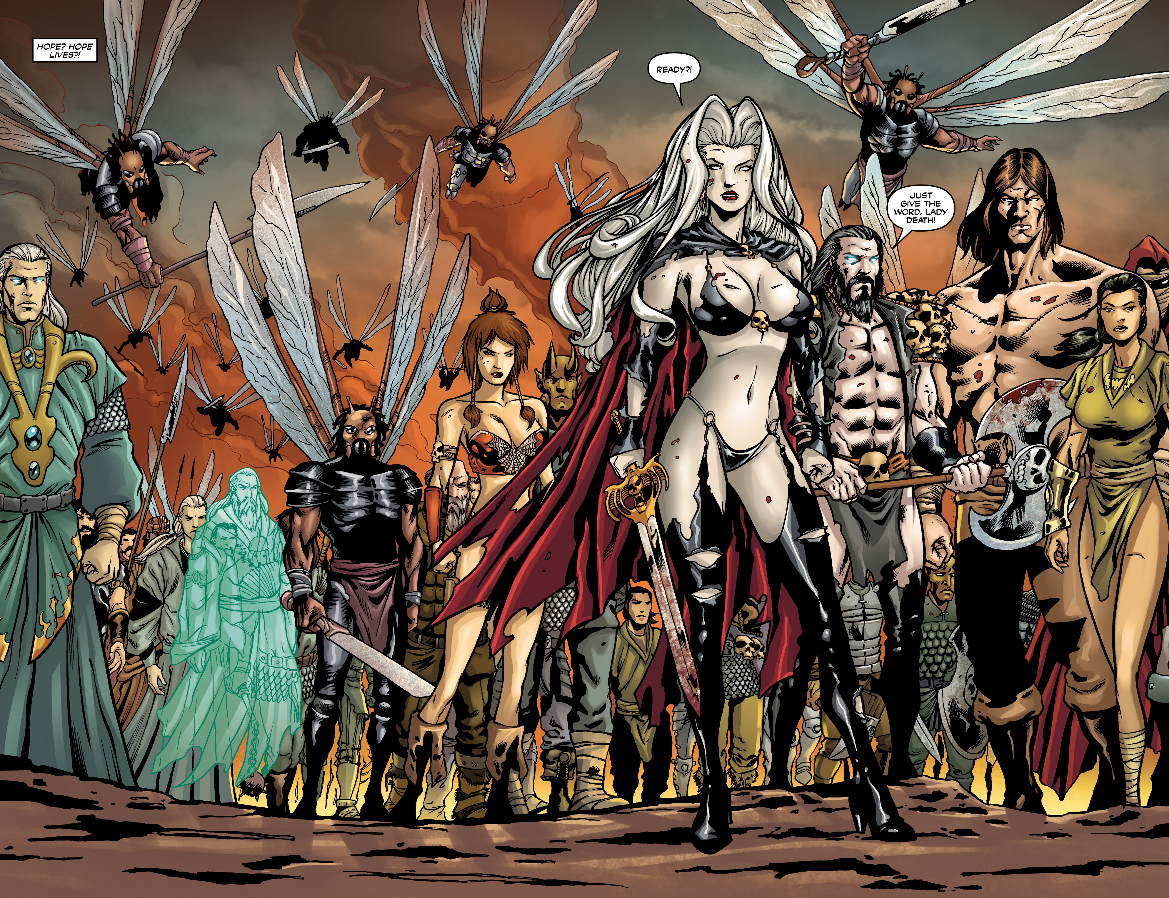 Read online Lady Death Origins comic -  Issue #16 - 4
