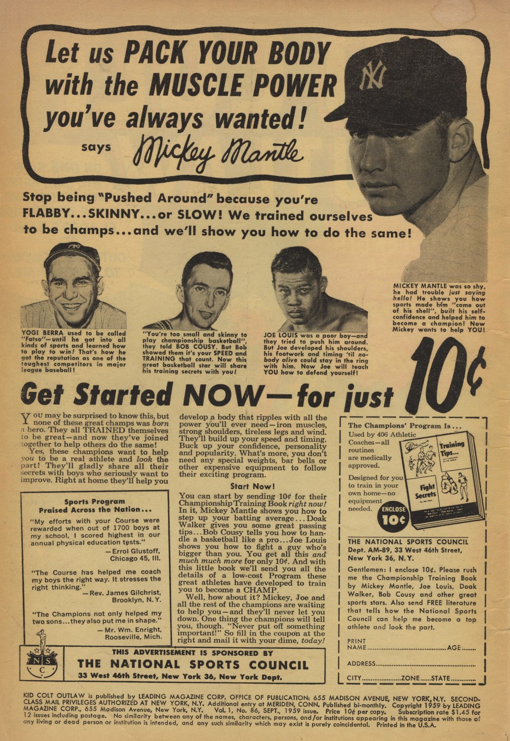 Read online Kid Colt Outlaw comic -  Issue #86 - 2