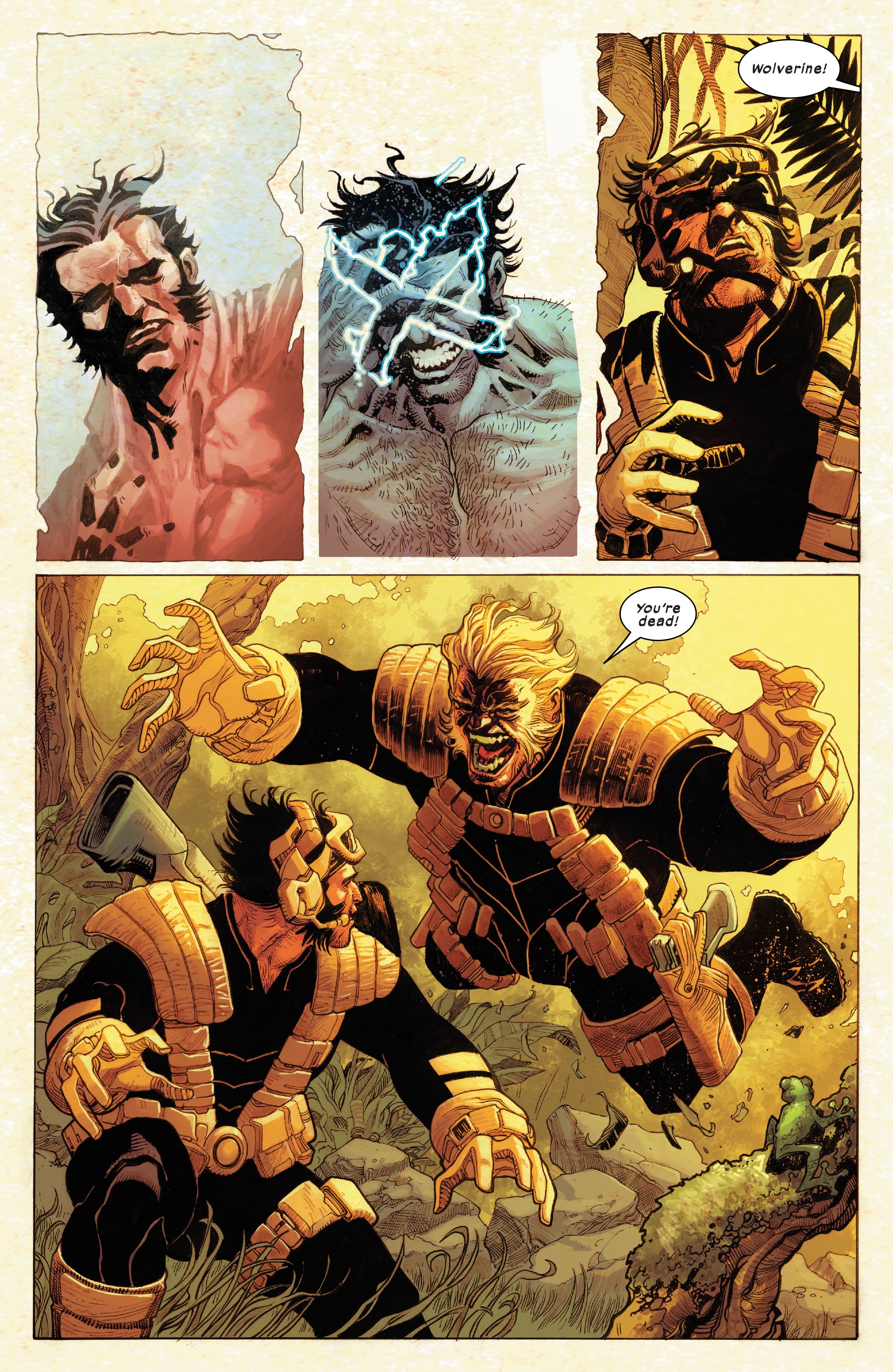 Read online X Lives Of Wolverine comic -  Issue #1 - 34