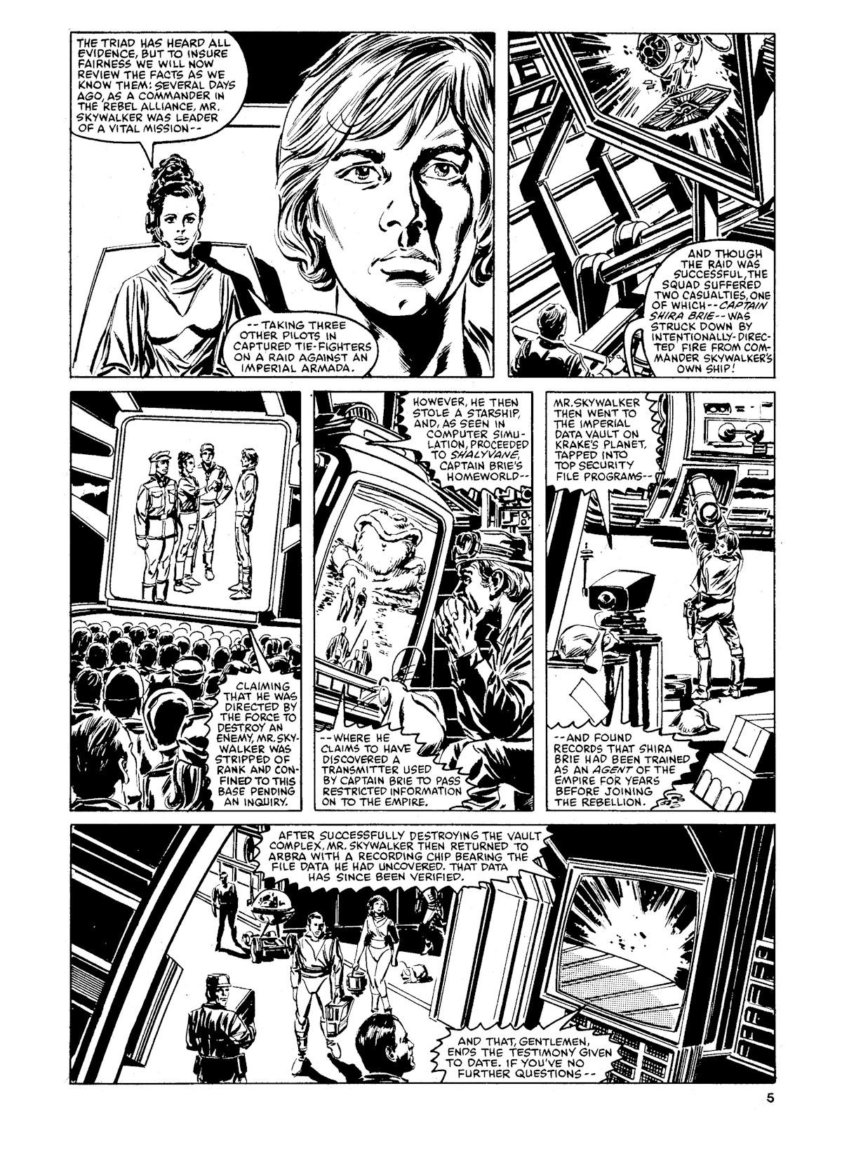 Read online Star Wars Weekly comic -  Issue #165 - 5