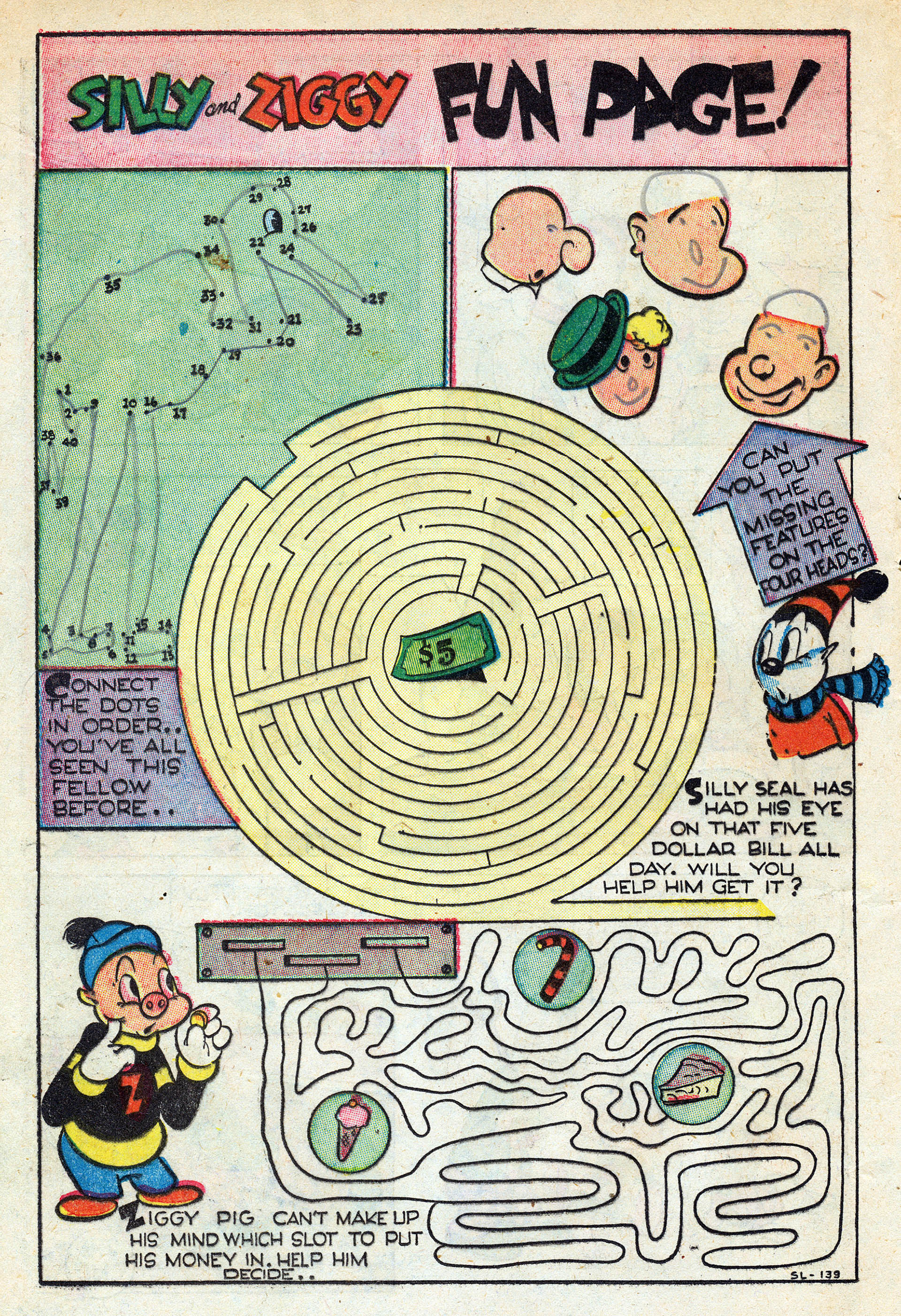 Read online Ziggy Pig-Silly Seal Comics (1944) comic -  Issue #5 - 18