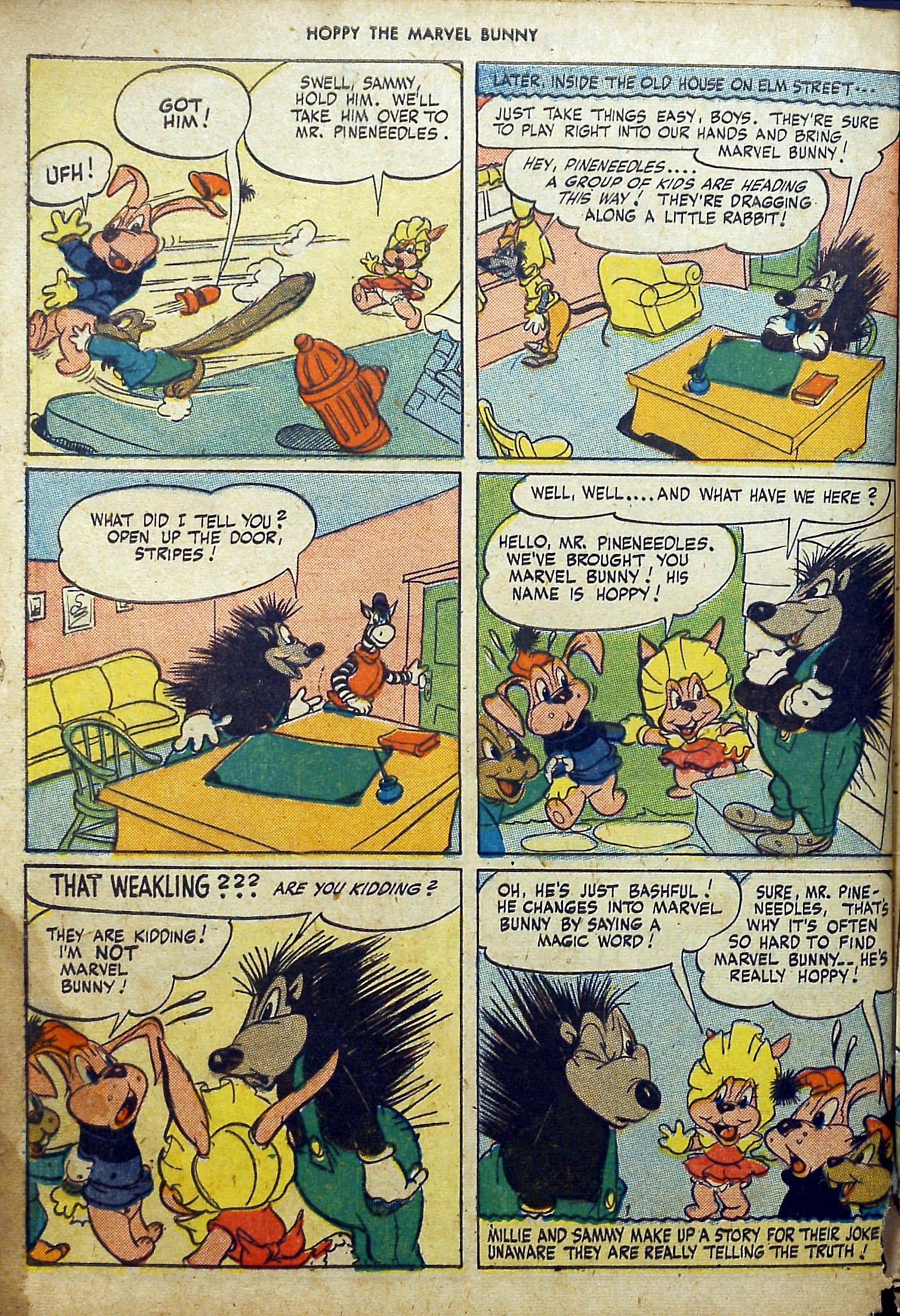 Read online Hoppy The Marvel Bunny comic -  Issue #11 - 47