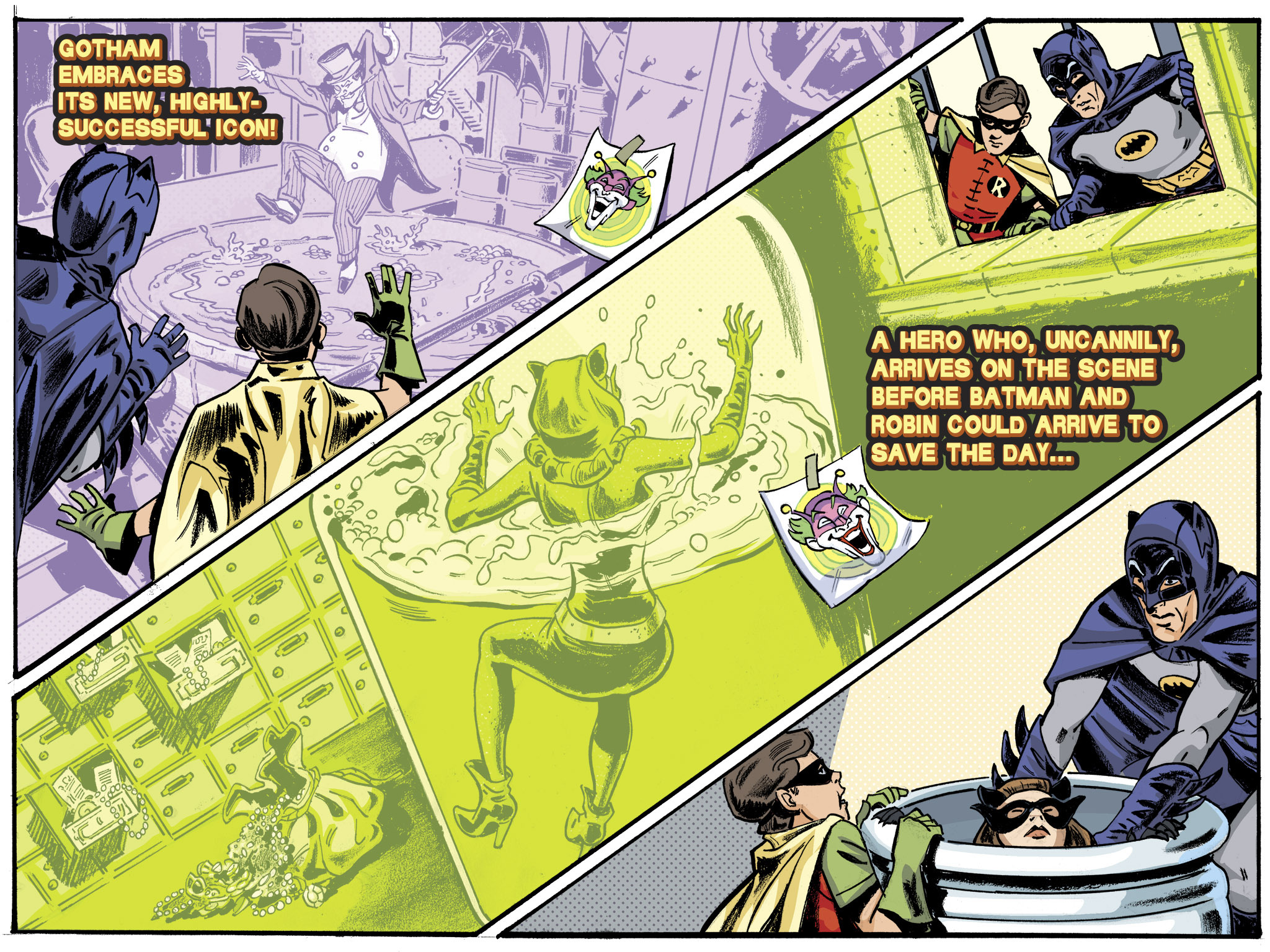 Read online Batman '66 [I] comic -  Issue #52 - 57