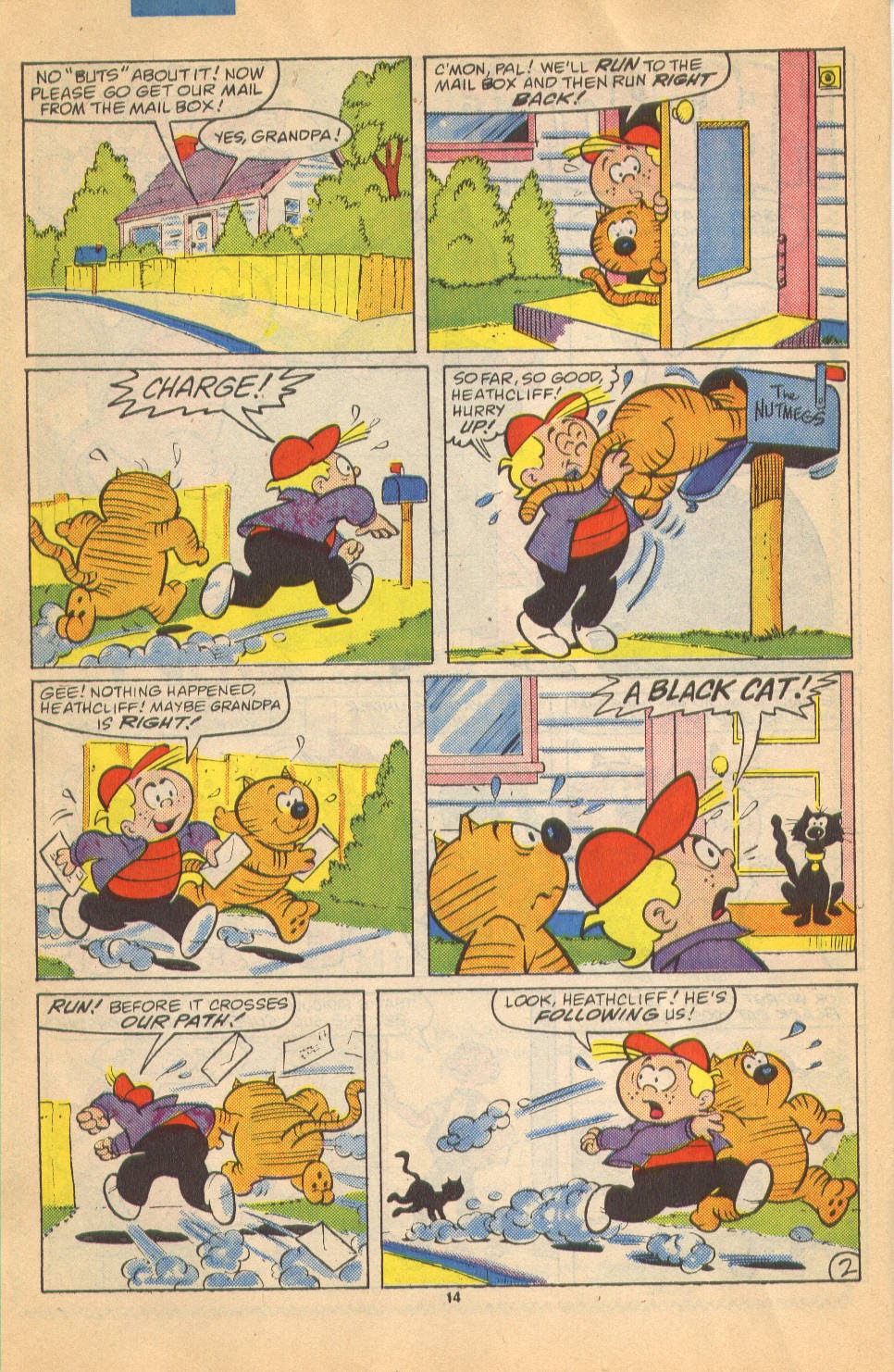 Read online Heathcliff's Funhouse comic -  Issue #10 - 11