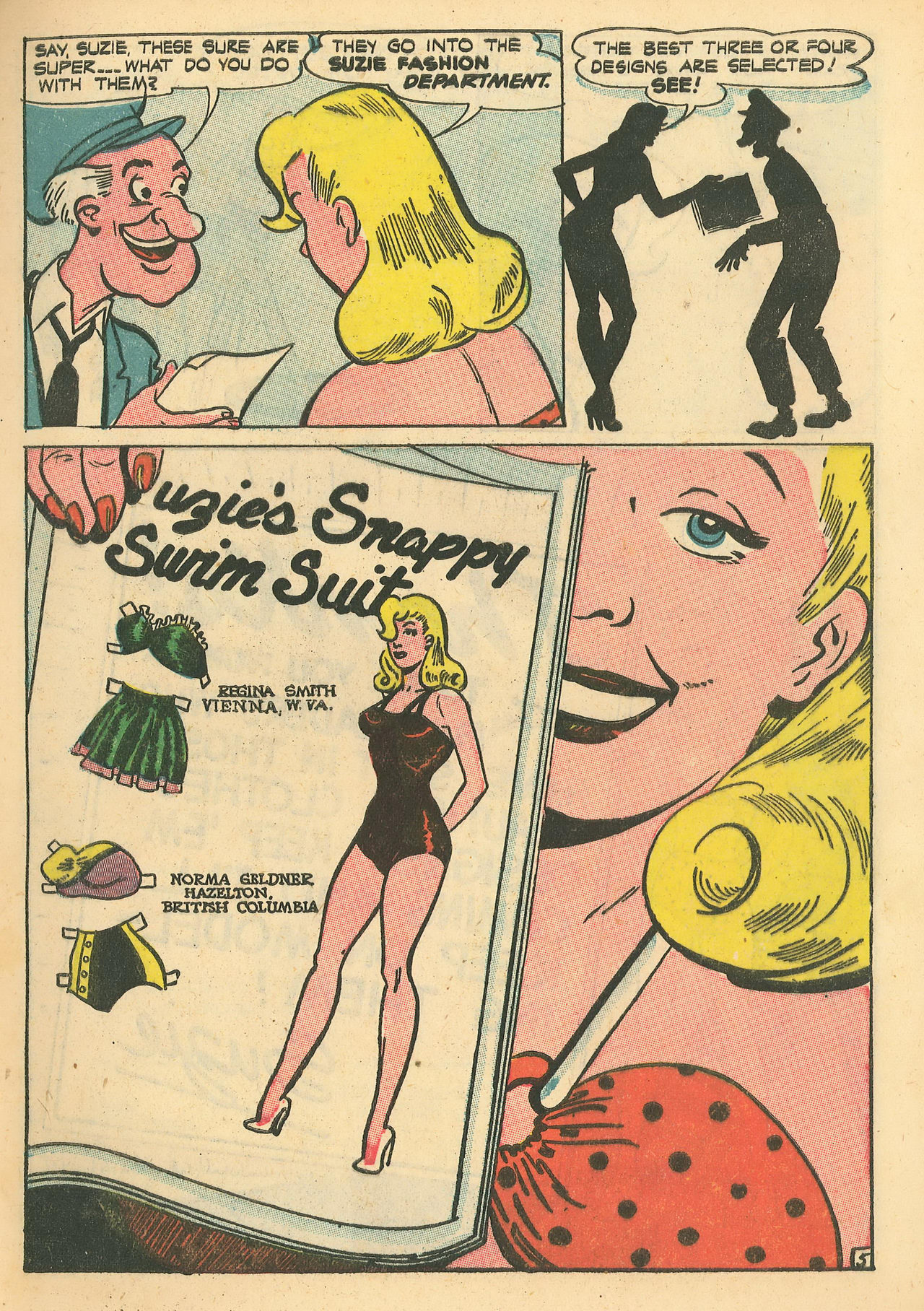 Read online Suzie Comics comic -  Issue #60 - 9