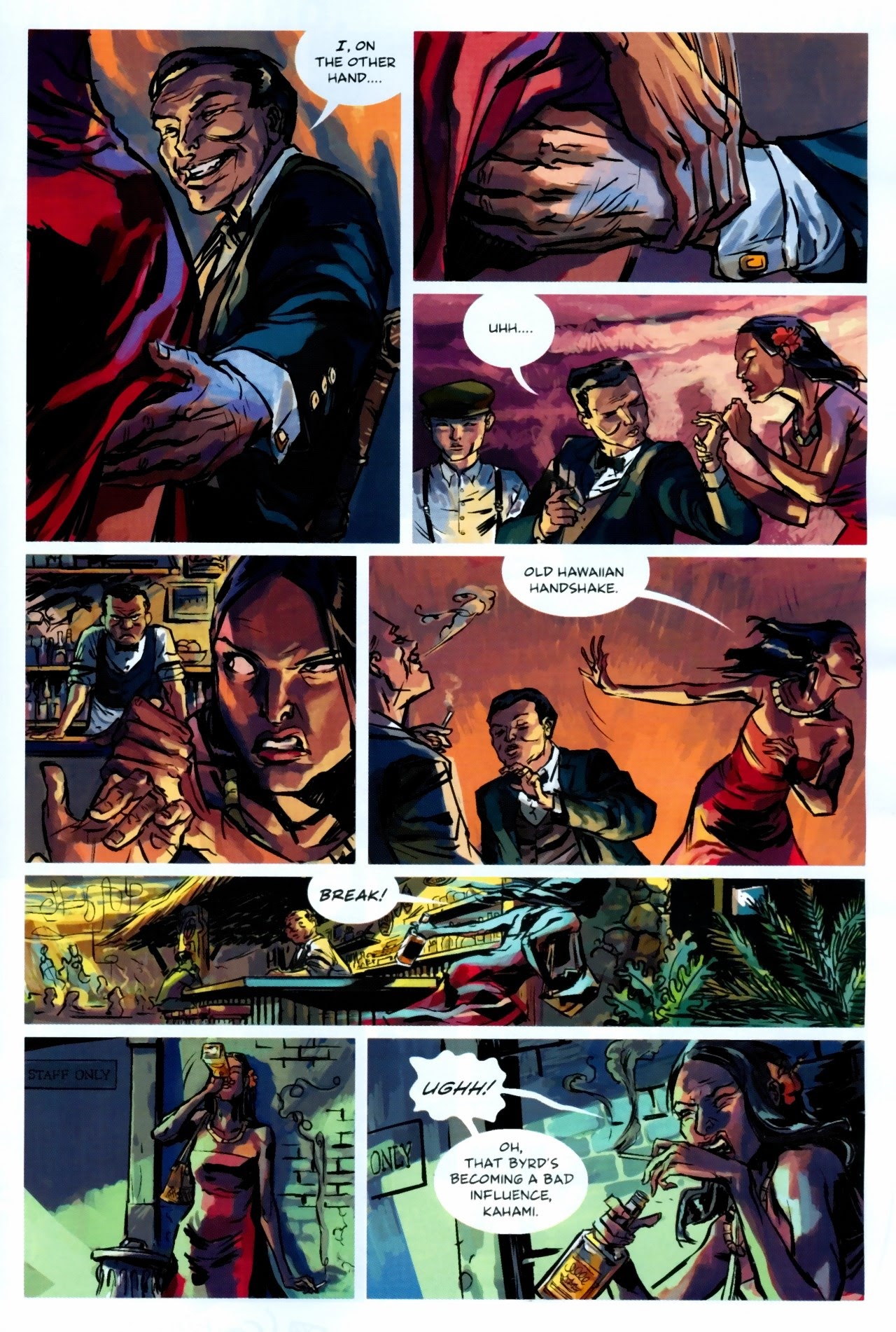 Read online Hawaiian Dick: Screaming Black Thunder comic -  Issue #1 - 25