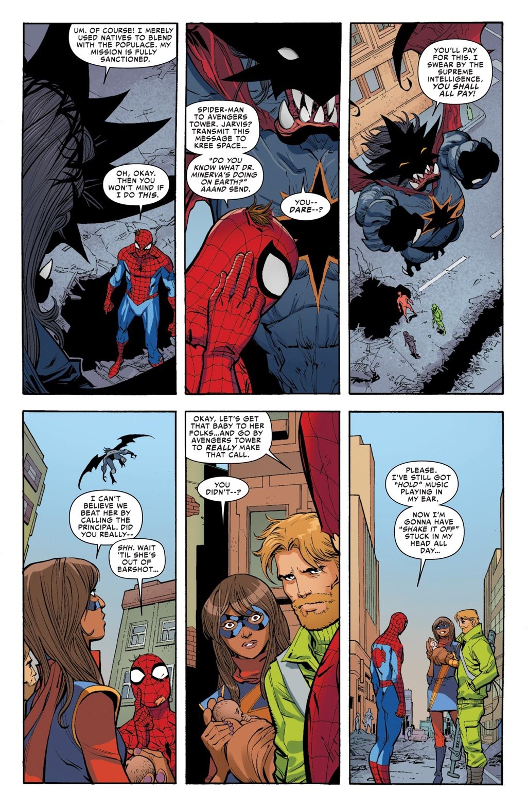 Read online Ms. Marvel Meets The Marvel Universe comic -  Issue # TPB (Part 2) - 13