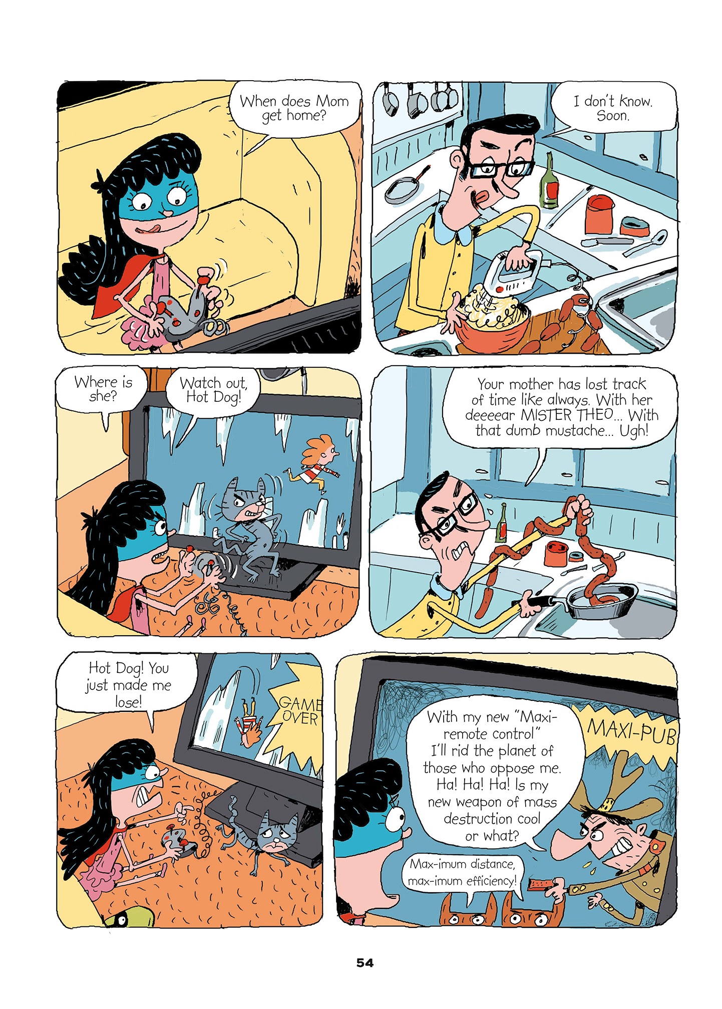 Read online Lola's Super Club comic -  Issue # TPB 1 - 56