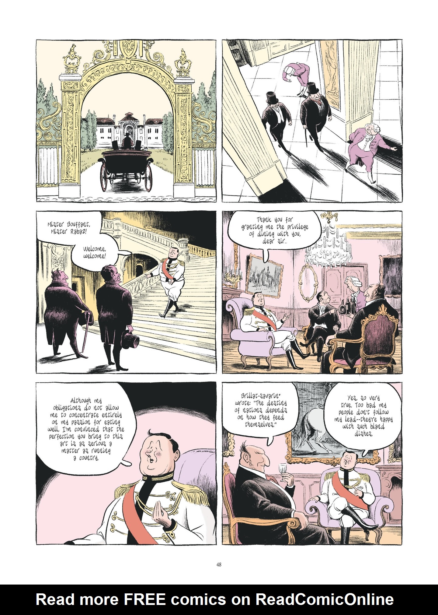 Read online Dodin-Bouffant: Gourmet Extraordinaire comic -  Issue # TPB - 45