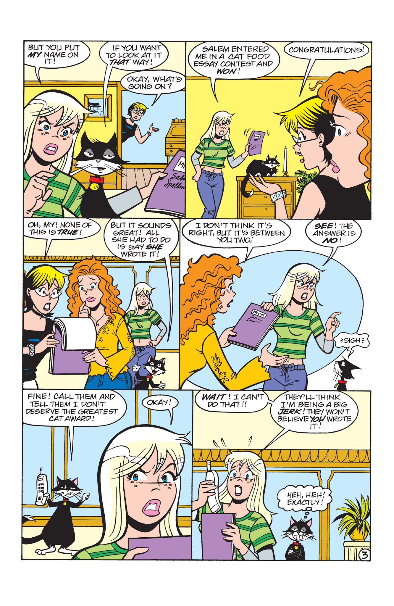 Read online Sabrina the Teenage Witch (2000) comic -  Issue #45 - 16