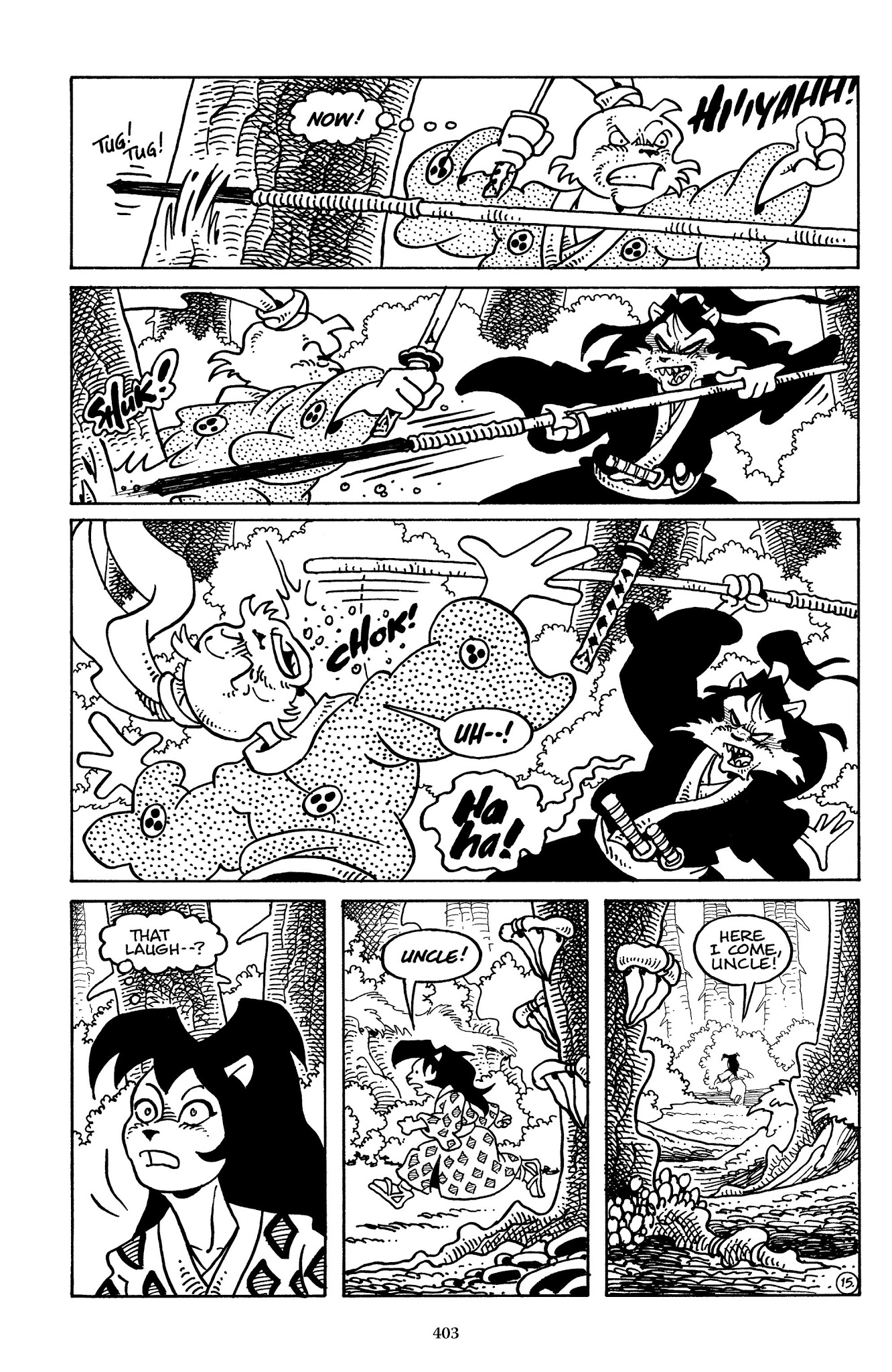 Read online The Usagi Yojimbo Saga comic -  Issue # TPB 2 - 397