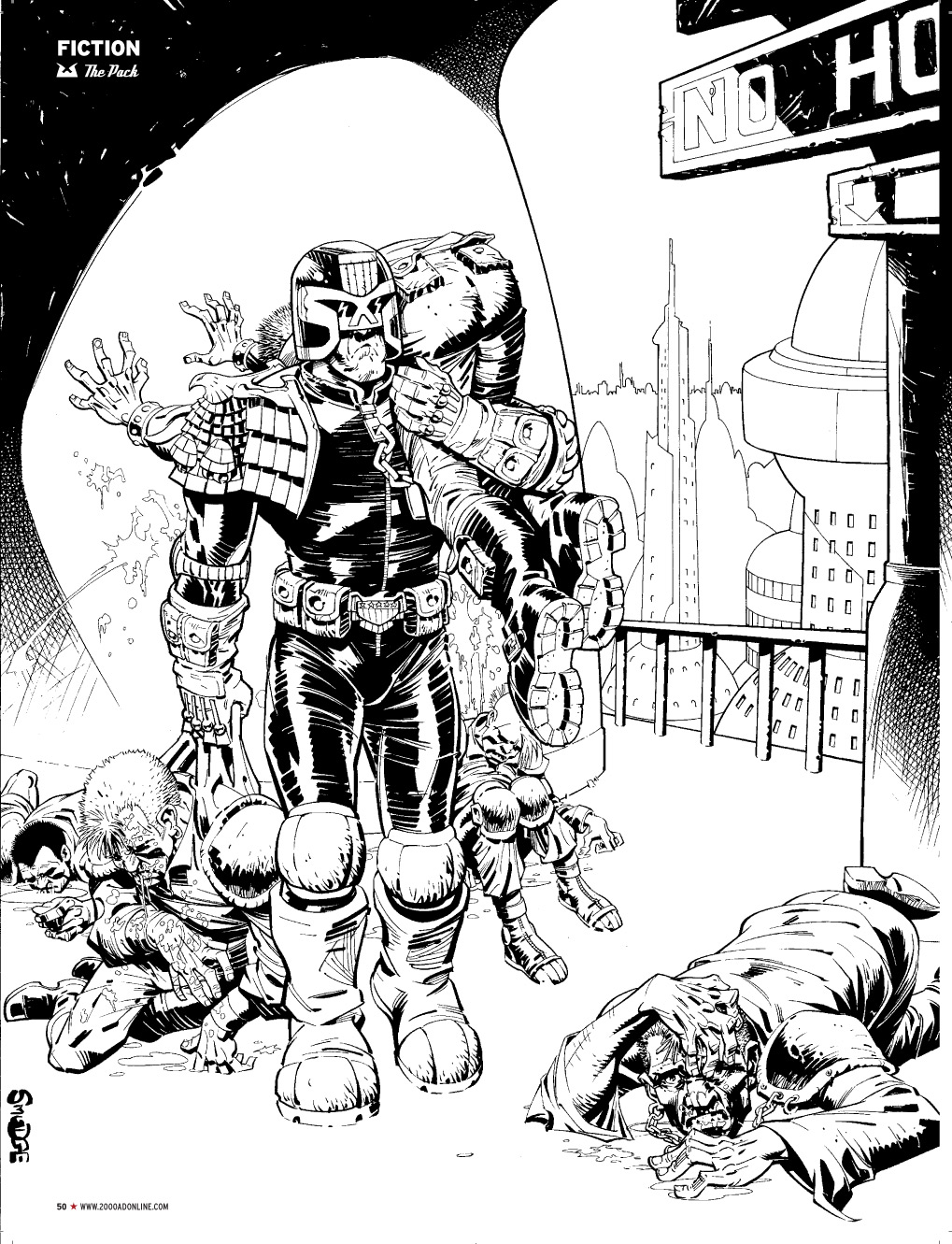 Read online Judge Dredd Megazine (Vol. 5) comic -  Issue #326 - 50