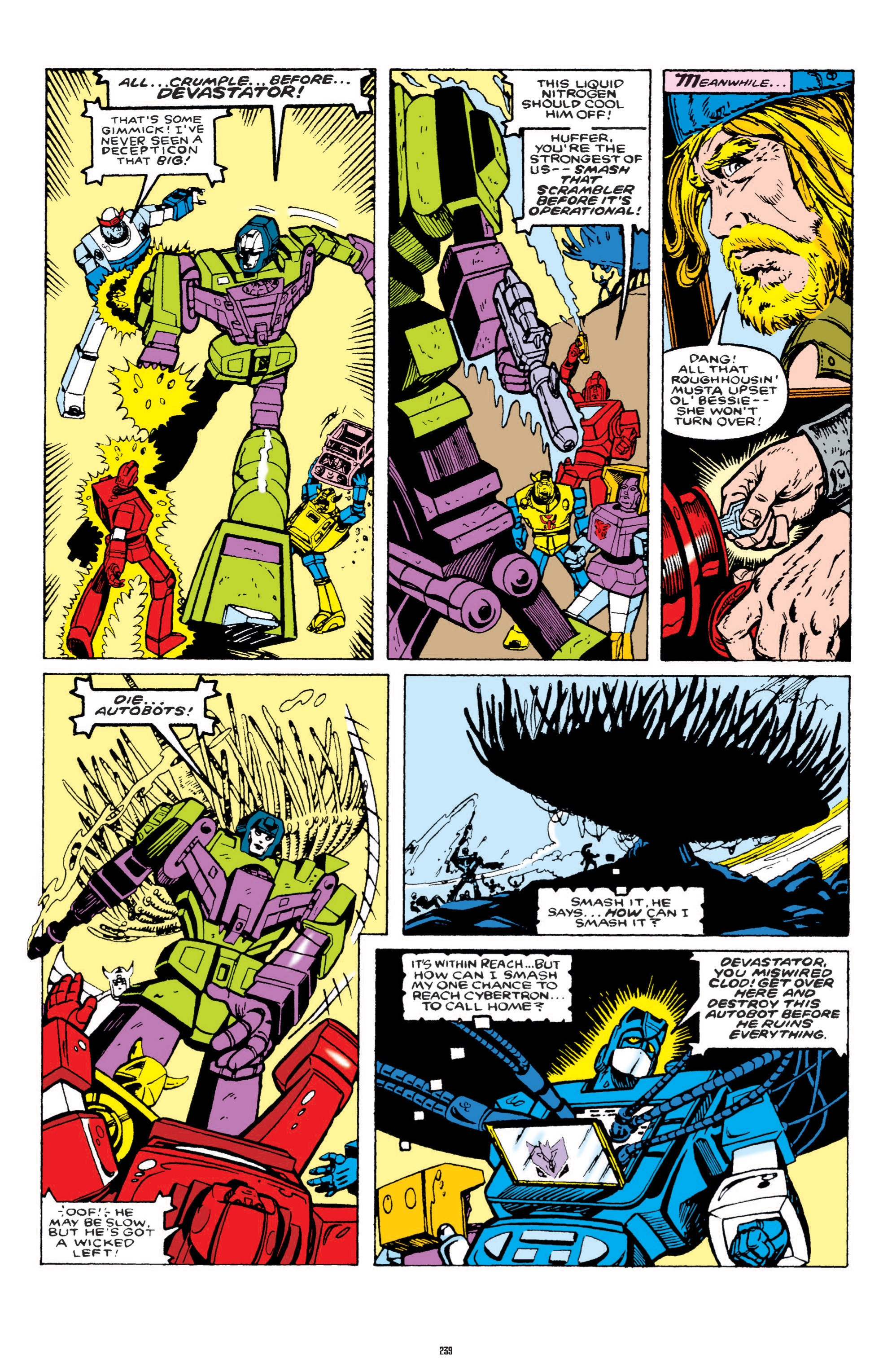 Read online The Transformers Classics comic -  Issue # TPB 1 - 240