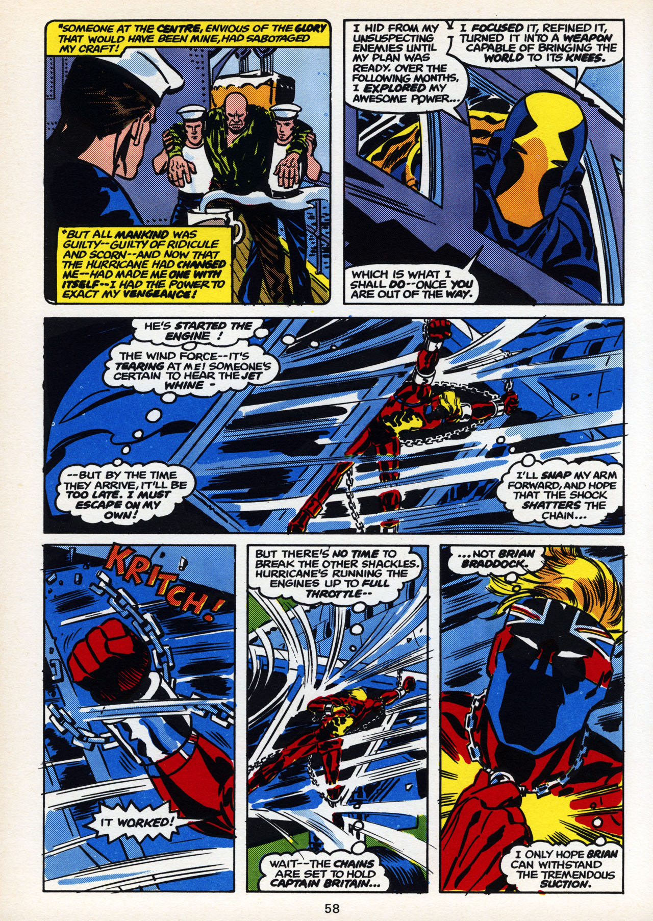 Read online Captain Britain (1976) comic -  Issue # _Annual - 57