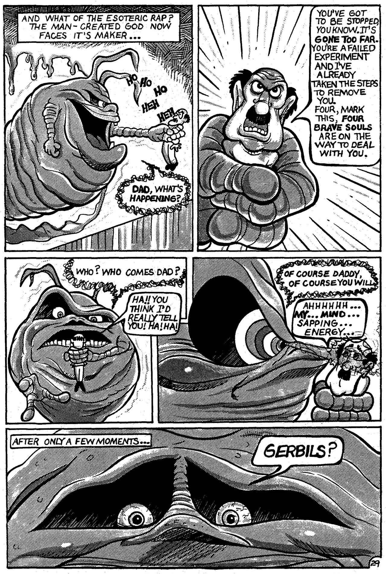 Read online Geriatric Gangrene Jujitsu Gerbils comic -  Issue #1 - 32