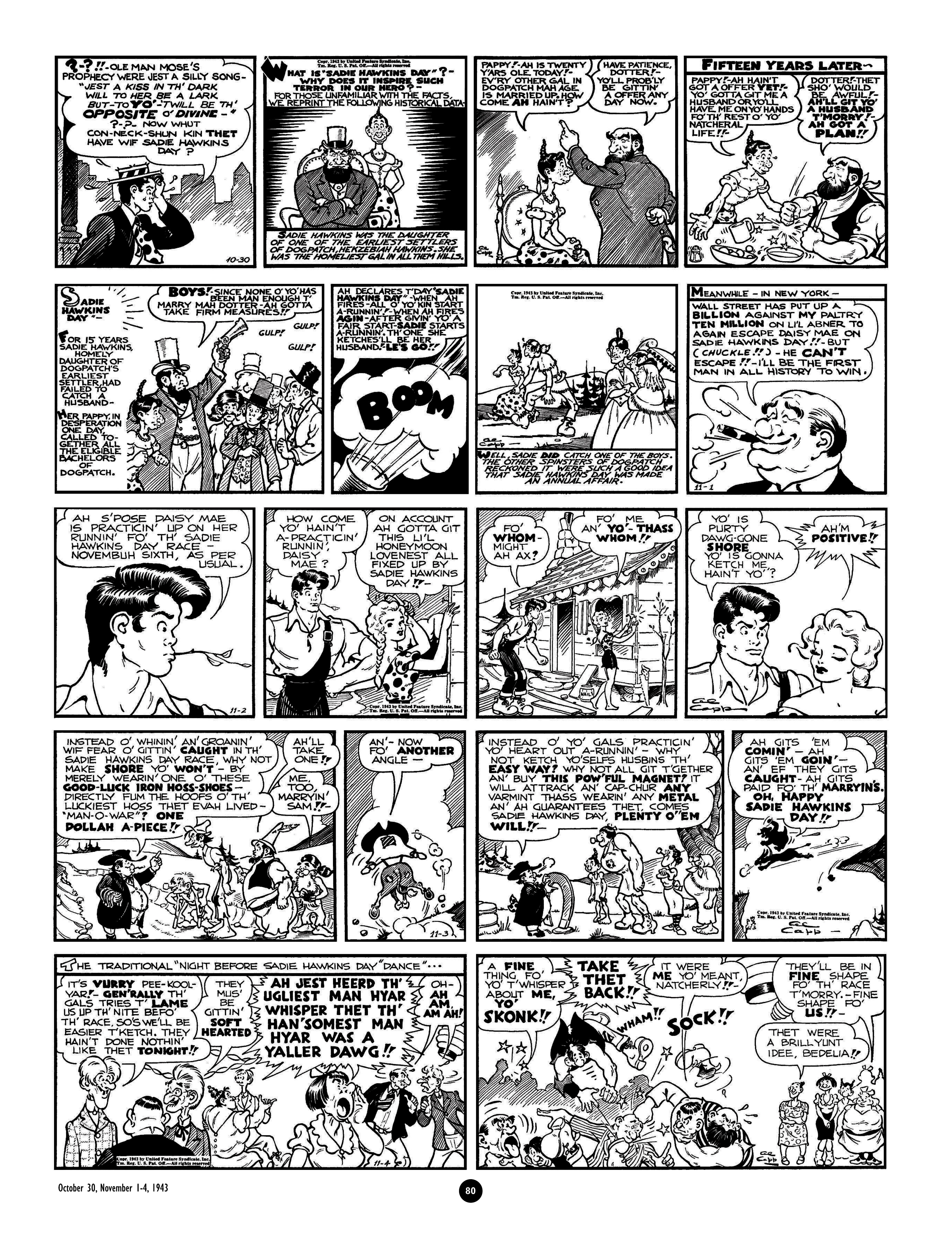 Read online Al Capp's Li'l Abner Complete Daily & Color Sunday Comics comic -  Issue # TPB 5 (Part 1) - 81