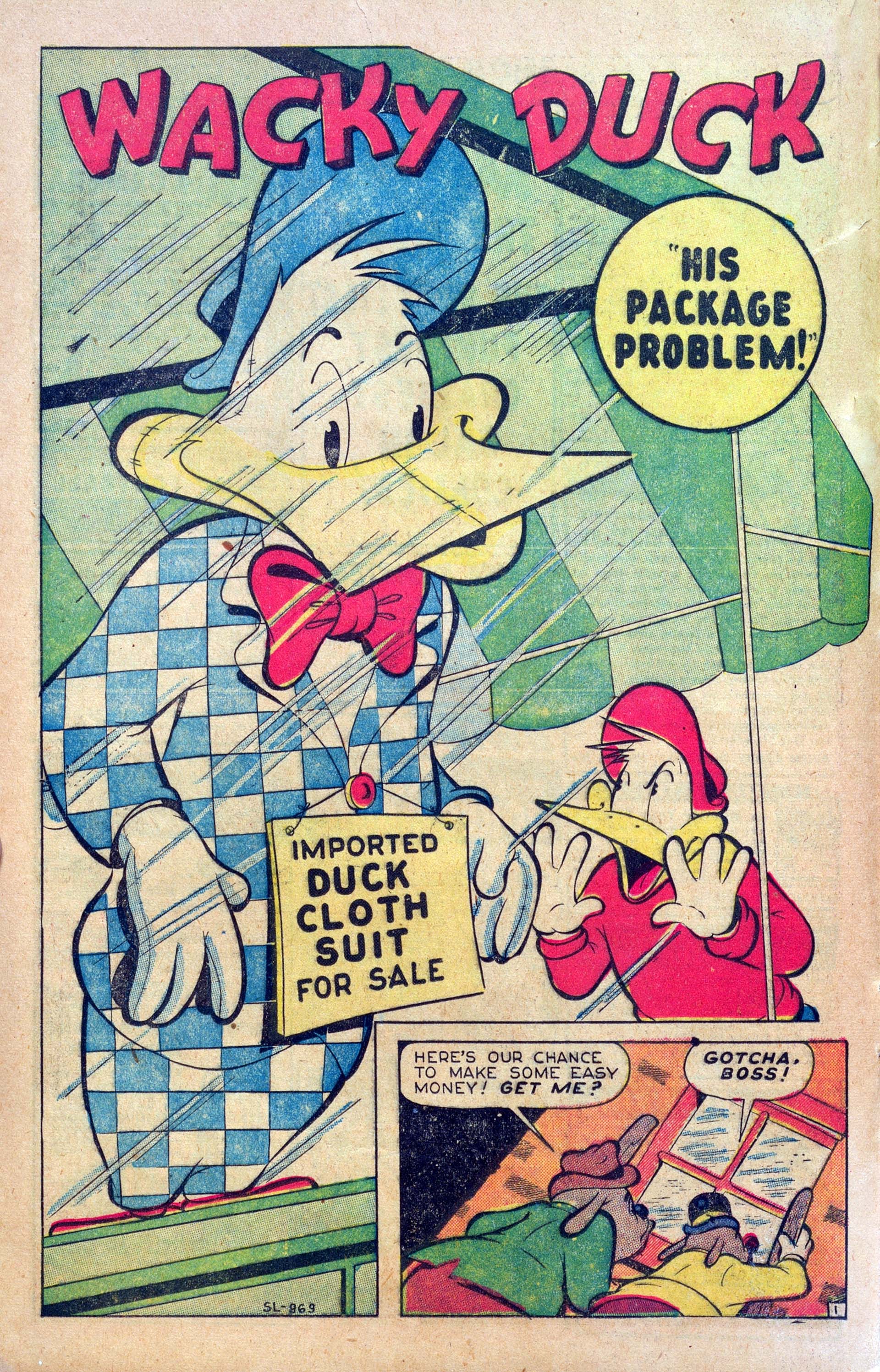 Read online Wacky Duck (1948) comic -  Issue #2 - 16
