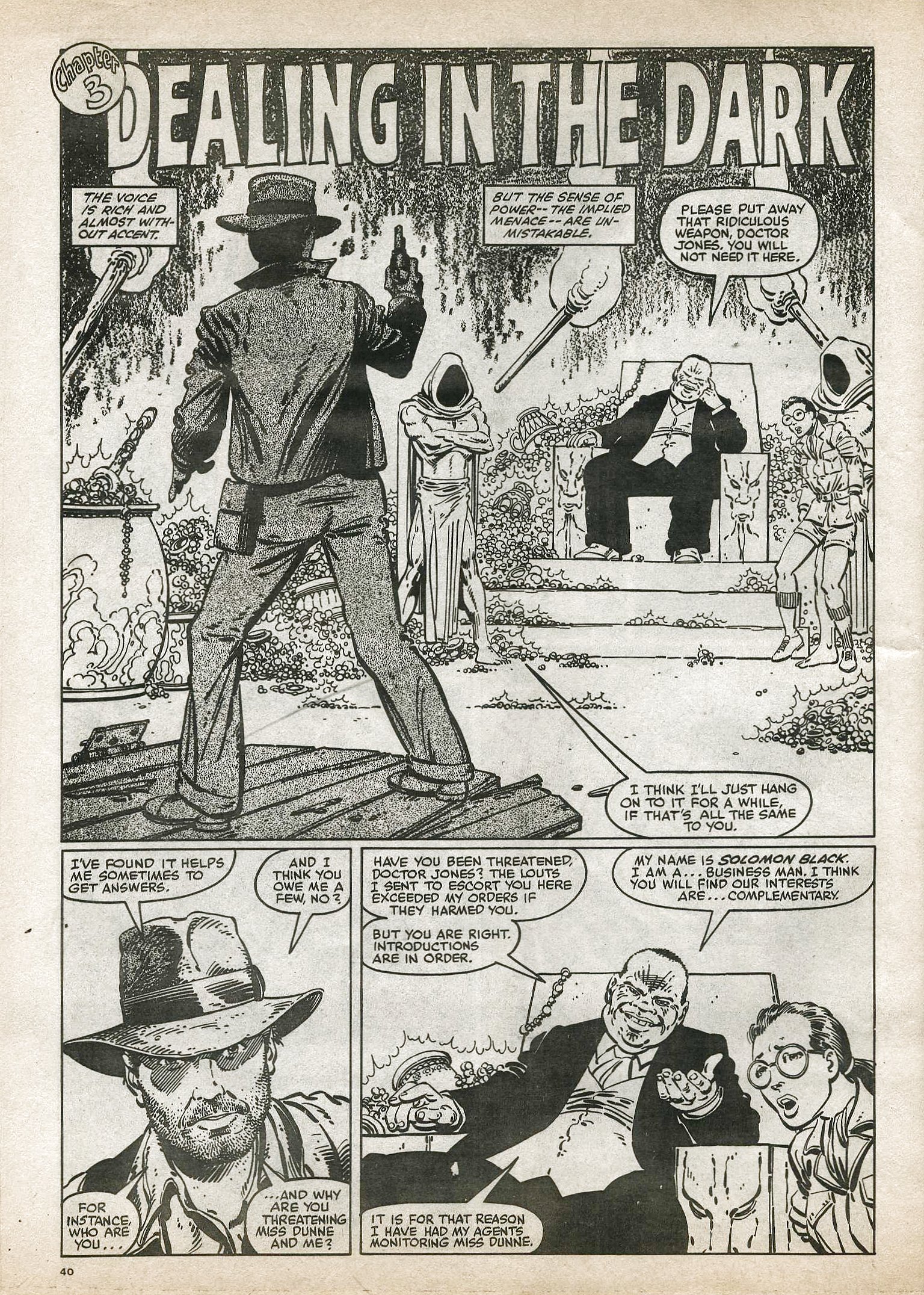 Read online Indiana Jones comic -  Issue #1 - 40