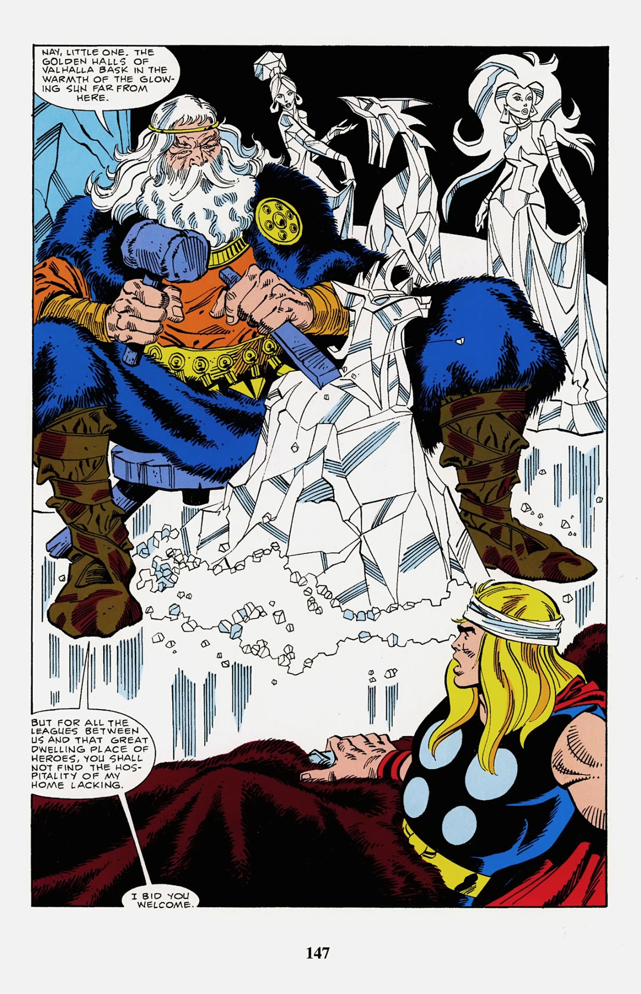 Read online Thor Visionaries: Walter Simonson comic -  Issue # TPB 2 - 149