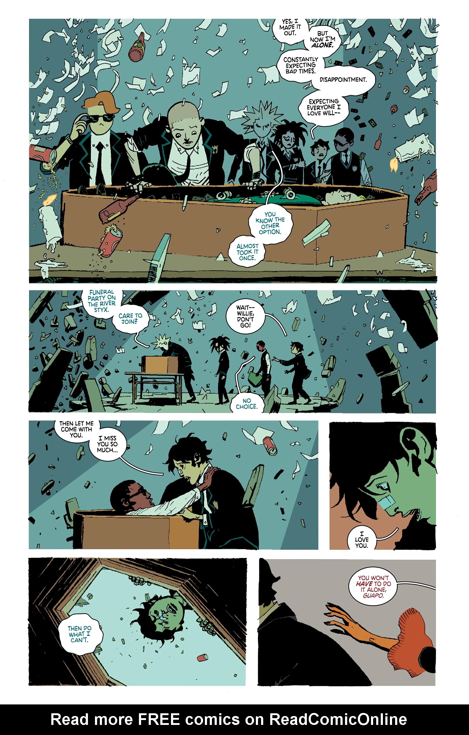 Read online Deadly Class comic -  Issue # _Deluxe Edition Teen Age Riot (Part 2) - 17