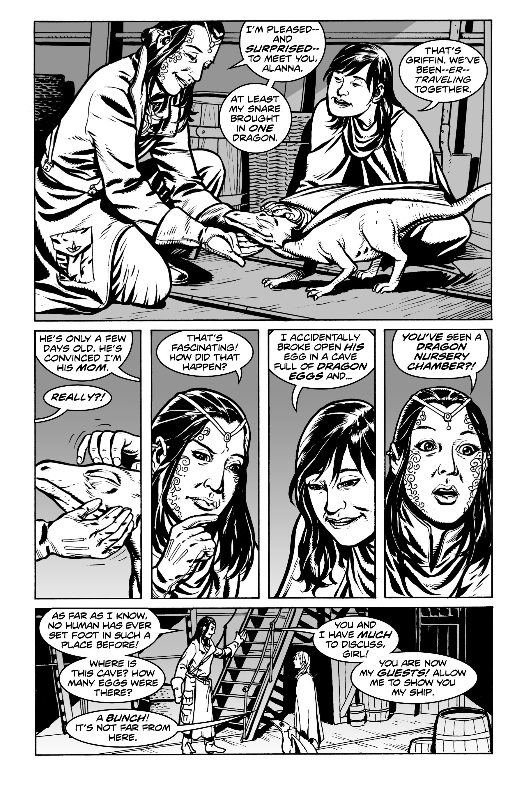 Read online Dragon Girl: The Secret Valley comic -  Issue # TPB (Part 2) - 3