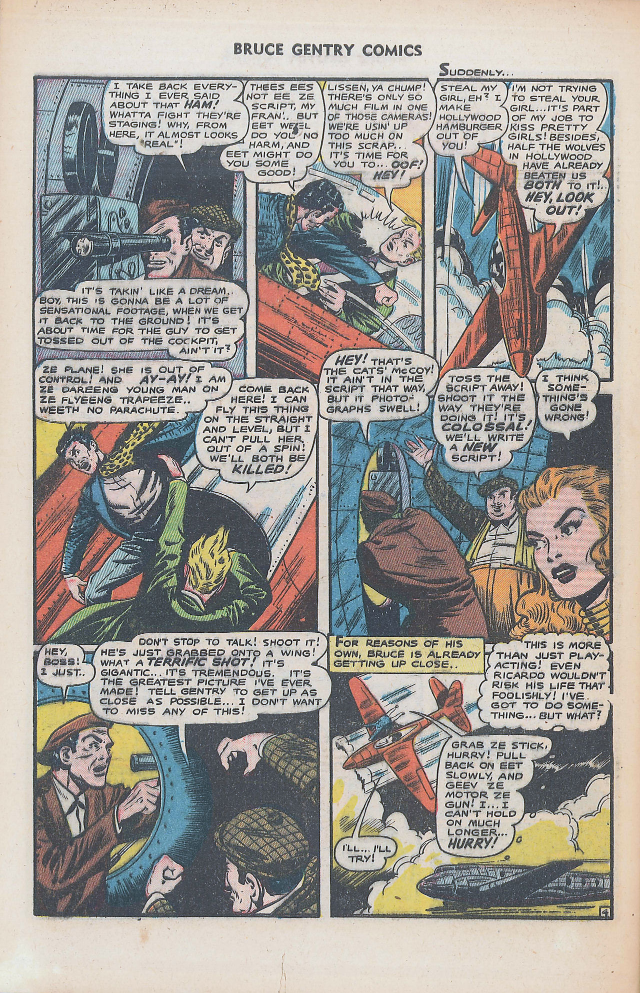 Read online Bruce Gentry comic -  Issue #7 - 32