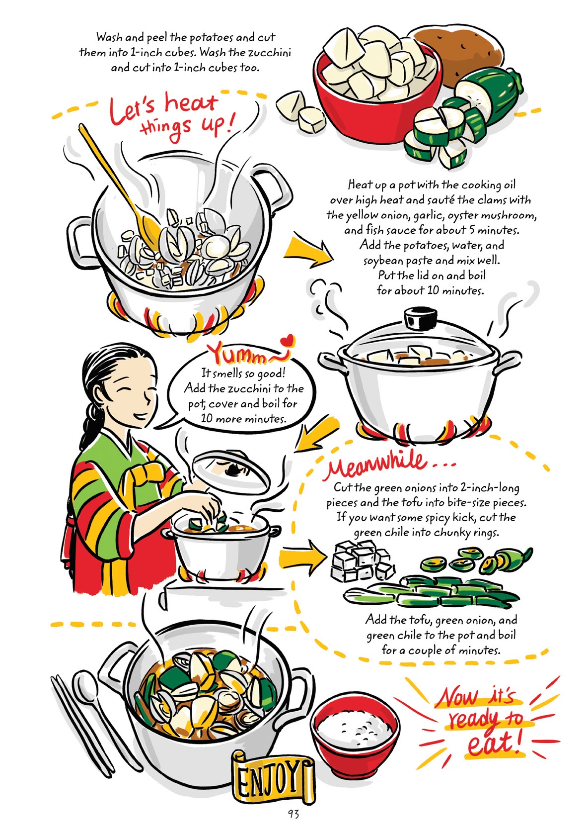 Read online Cook Korean! A Comic Book With Recipes comic -  Issue # TPB (Part 1) - 92