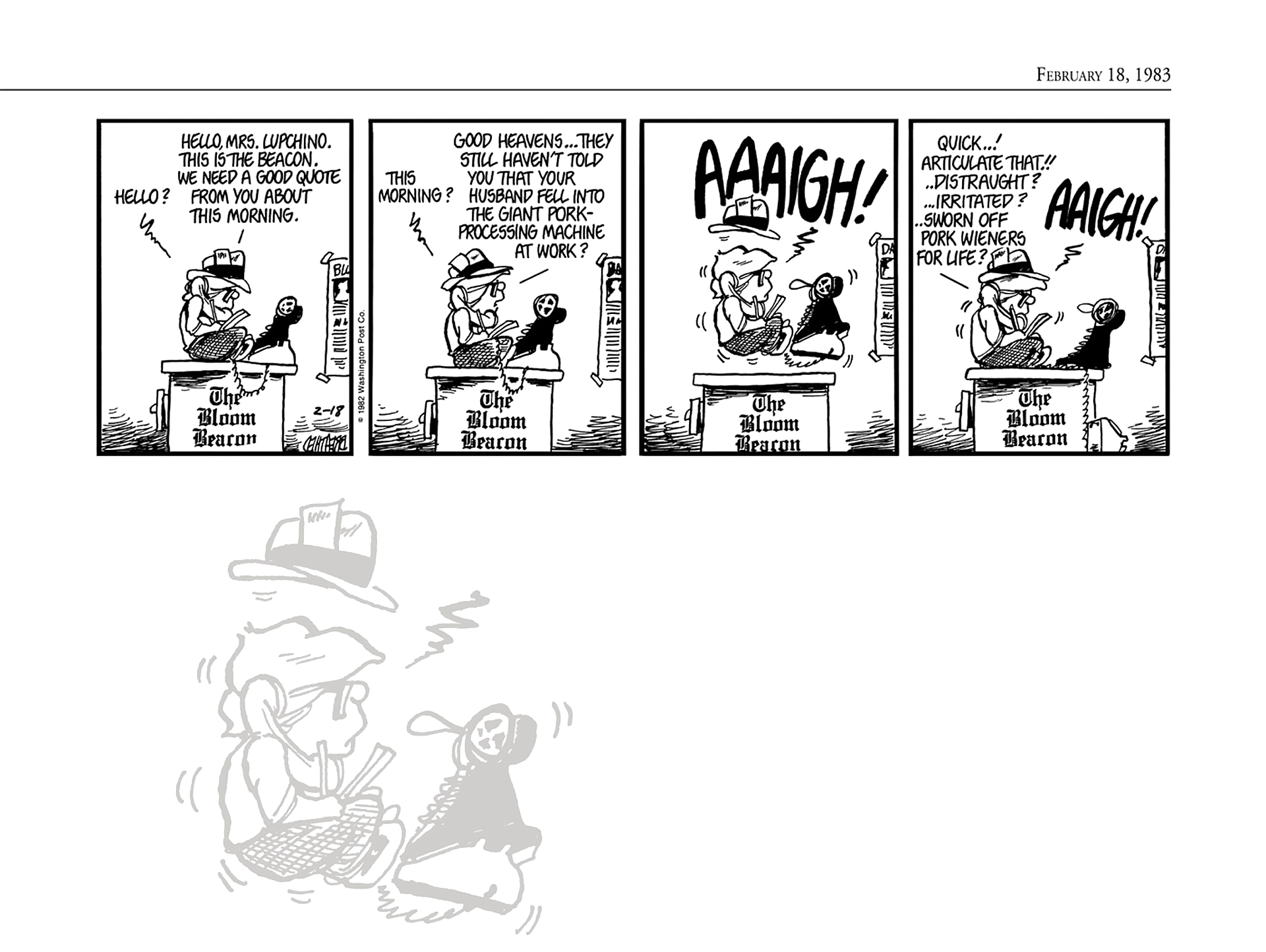 Read online The Bloom County Digital Library comic -  Issue # TPB 3 (Part 1) - 59