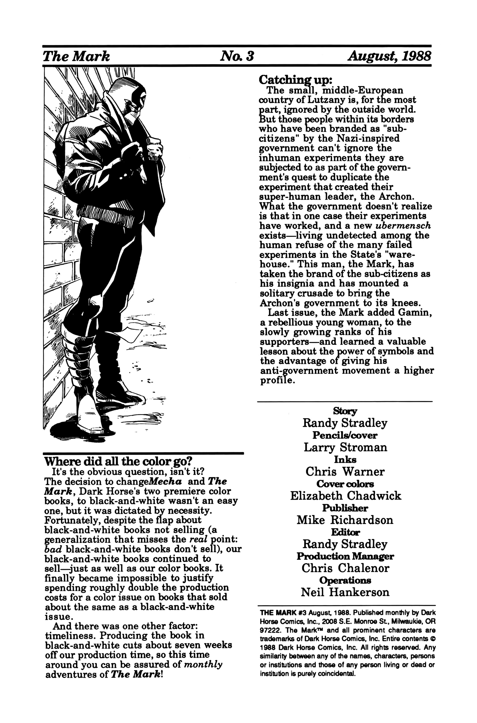 Read online The Mark comic -  Issue #3 - 2