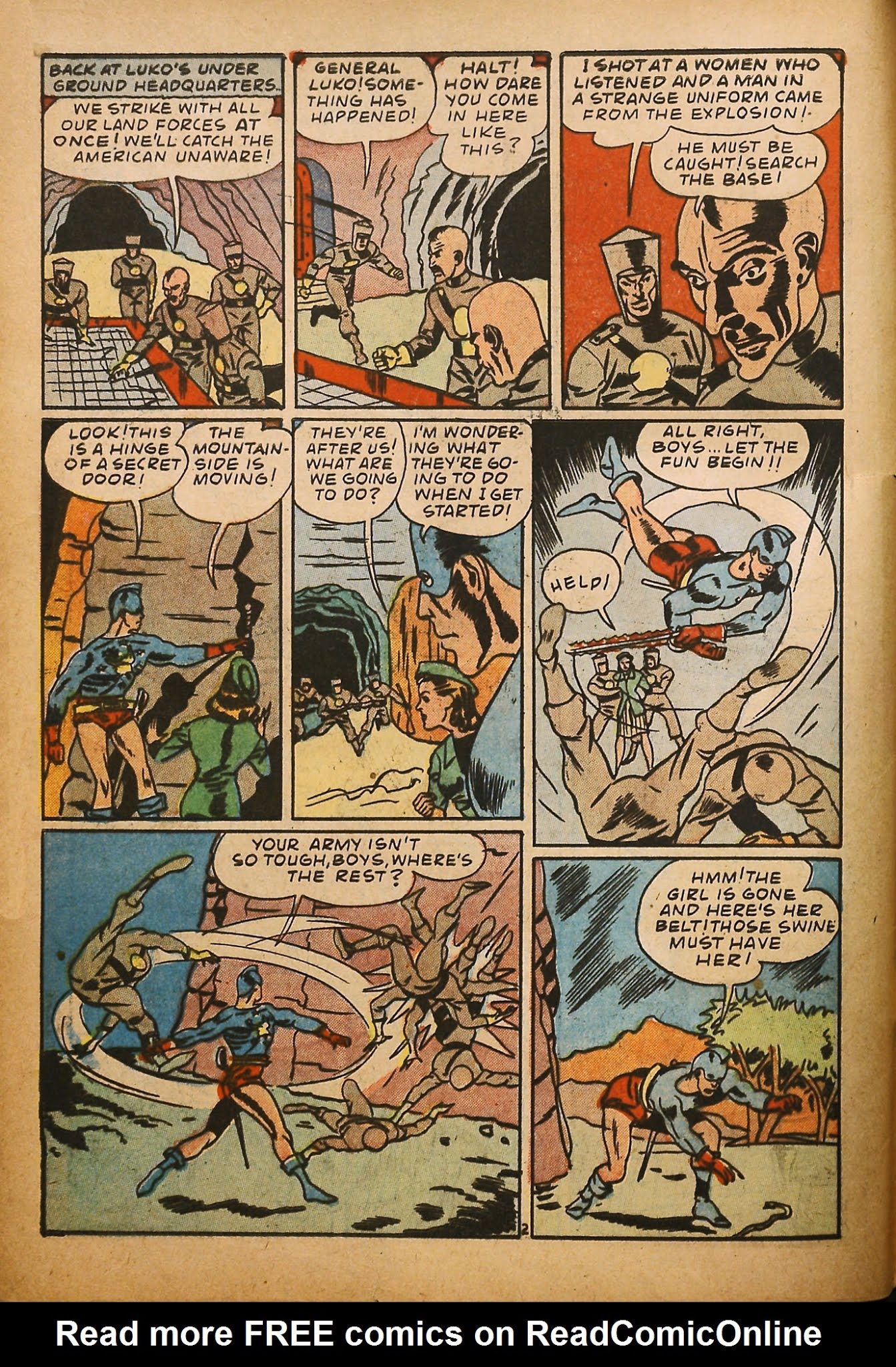 Read online Man of War Comics comic -  Issue #1 - 4