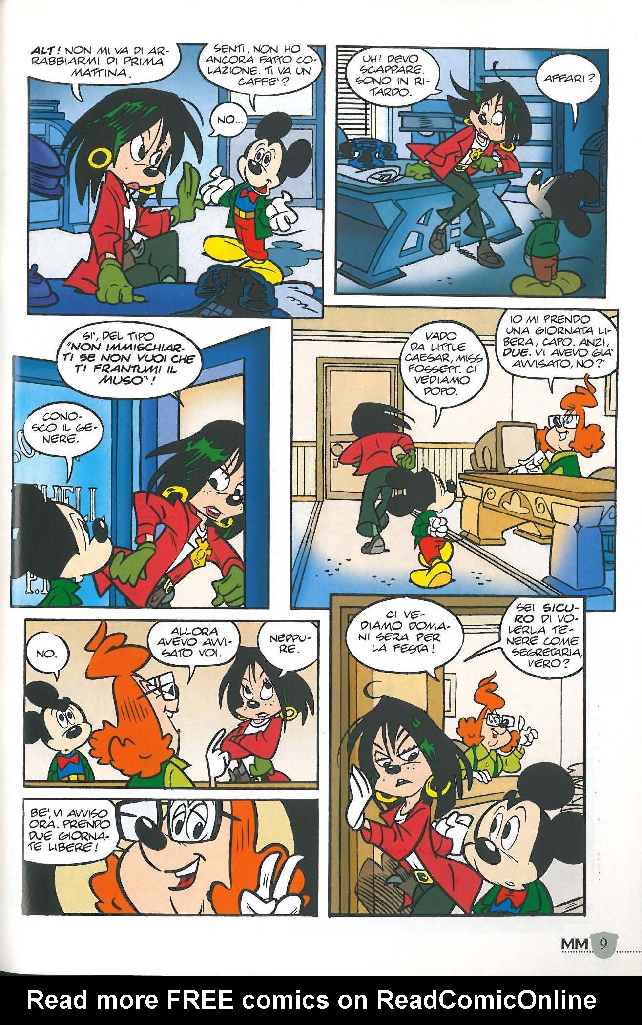 Read online Mickey Mouse Mystery Magazine comic -  Issue #9 - 9