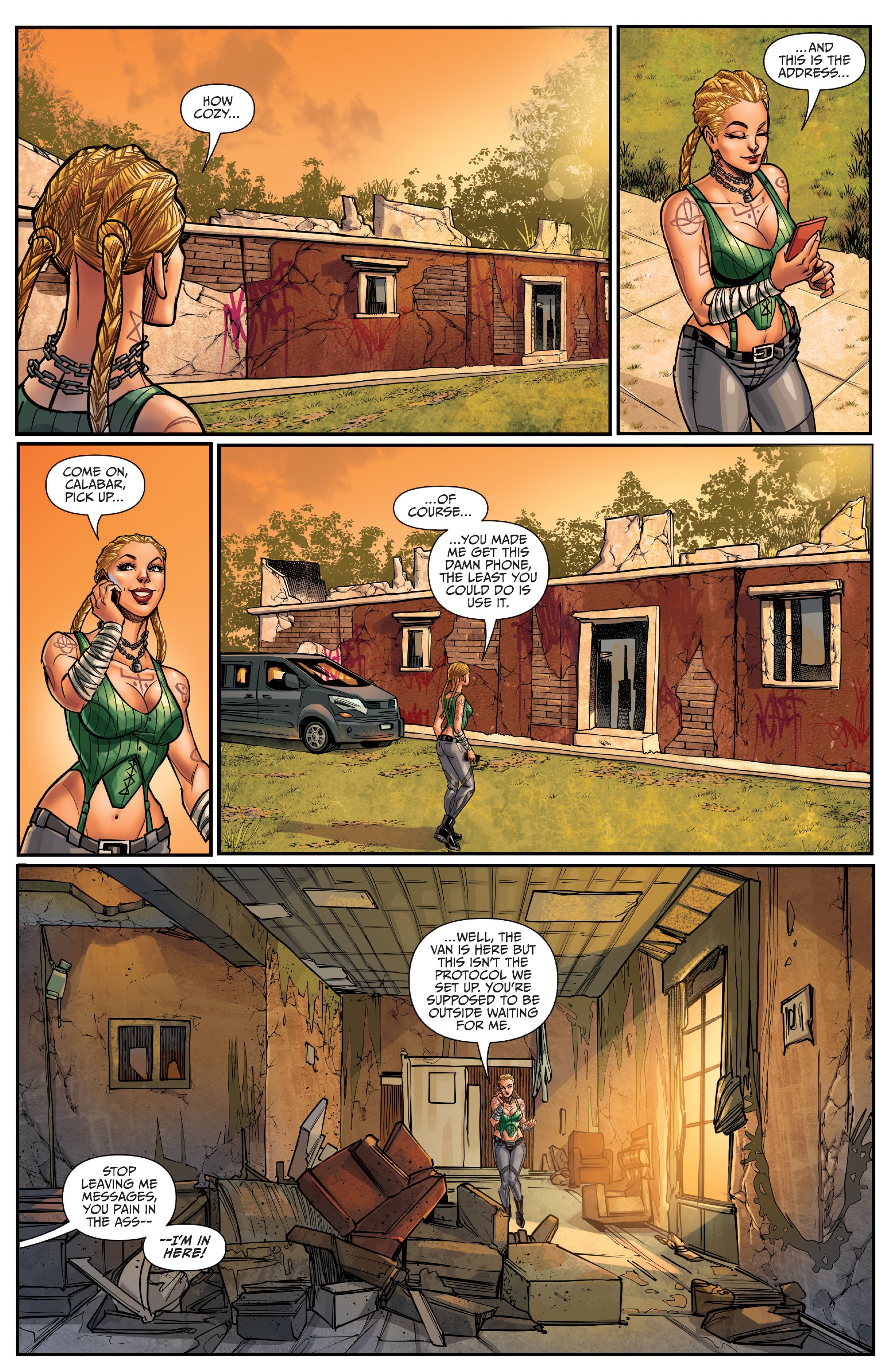 Read online Grimm Fairy Tales 2022 Holiday Pinup Special comic -  Issue # Full - 6