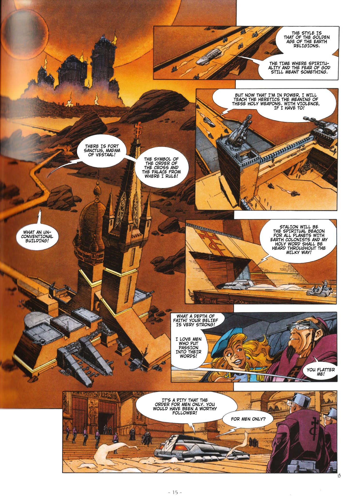 Read online Aquablue comic -  Issue #7 - 16