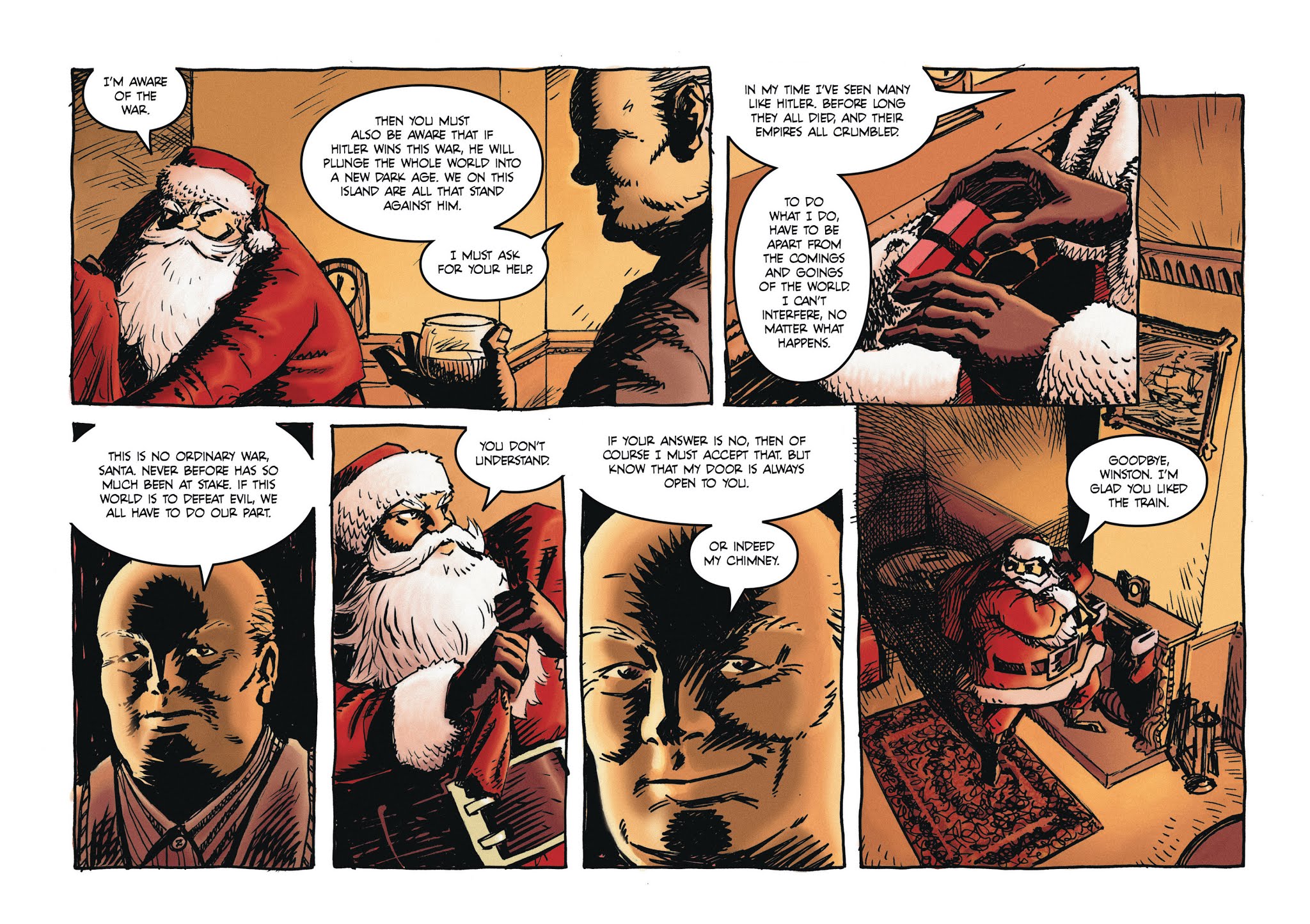 Read online Santa Claus vs. The Nazis comic -  Issue # TPB - 8