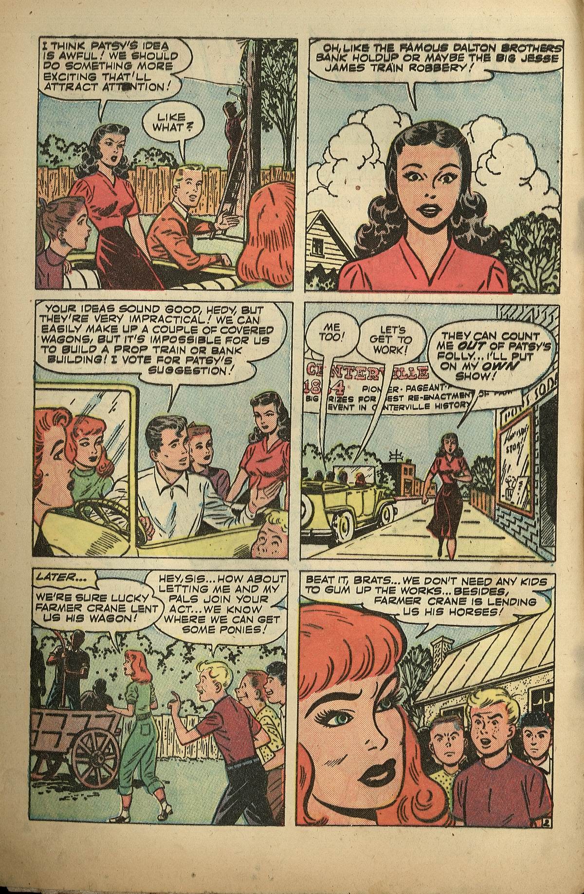 Read online Patsy and Hedy comic -  Issue #27 - 4