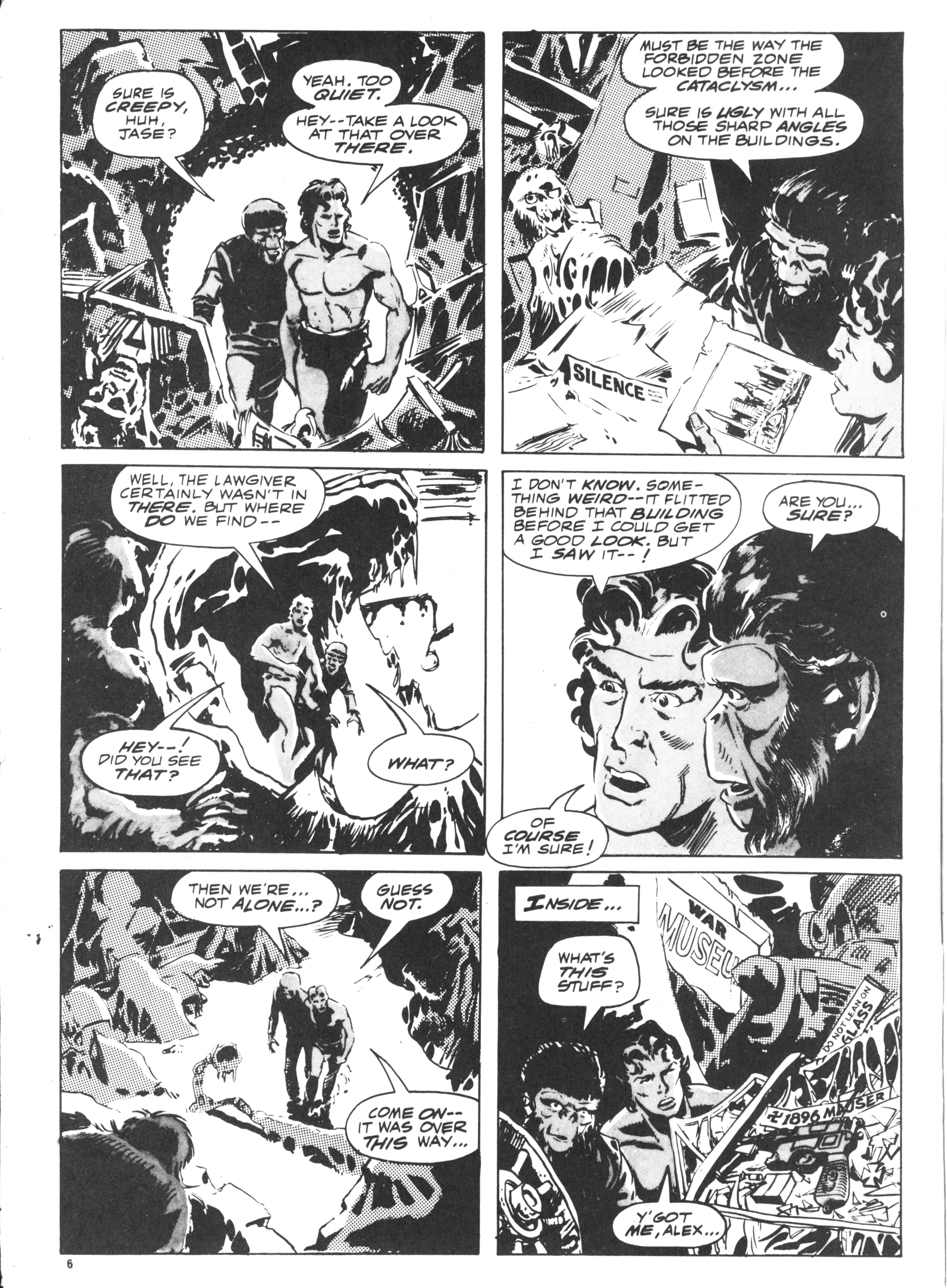 Read online Planet of the Apes (1974) comic -  Issue #15 - 6