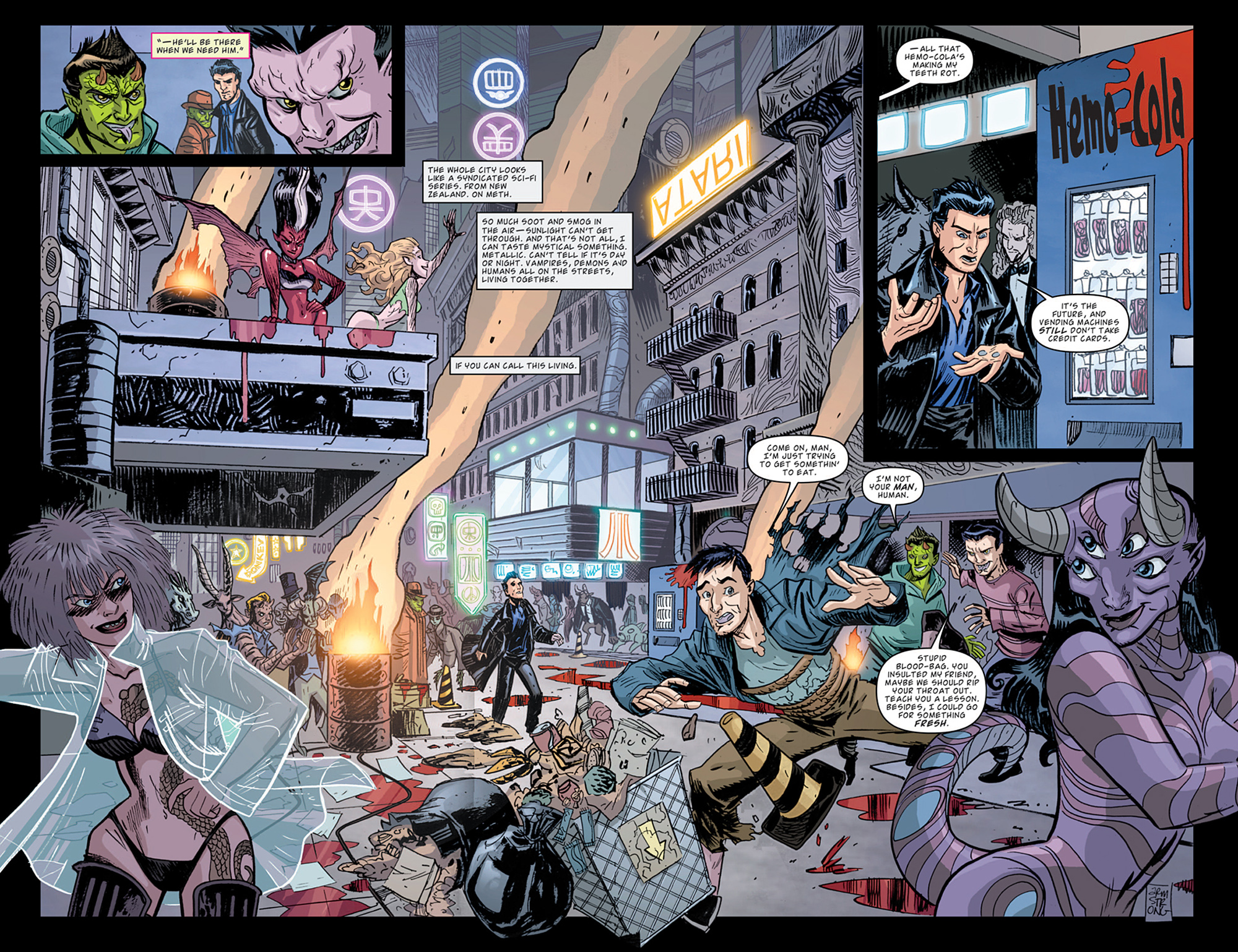 Read online Angel comic -  Issue #40 - 8