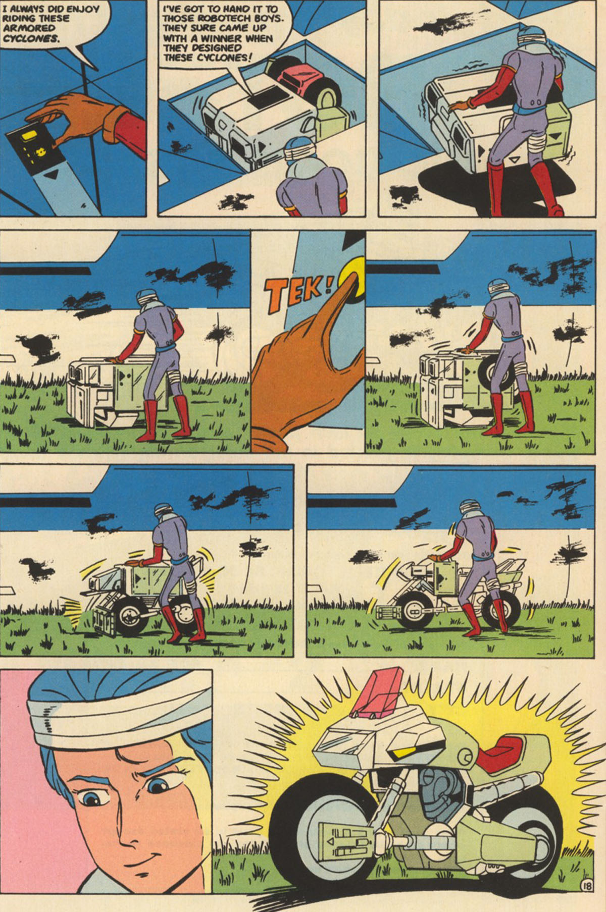 Read online Robotech The New Generation comic -  Issue #1 - 26