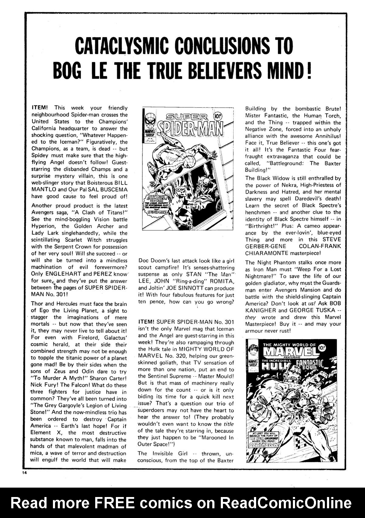 Read online Star Wars Weekly comic -  Issue #41 - 14