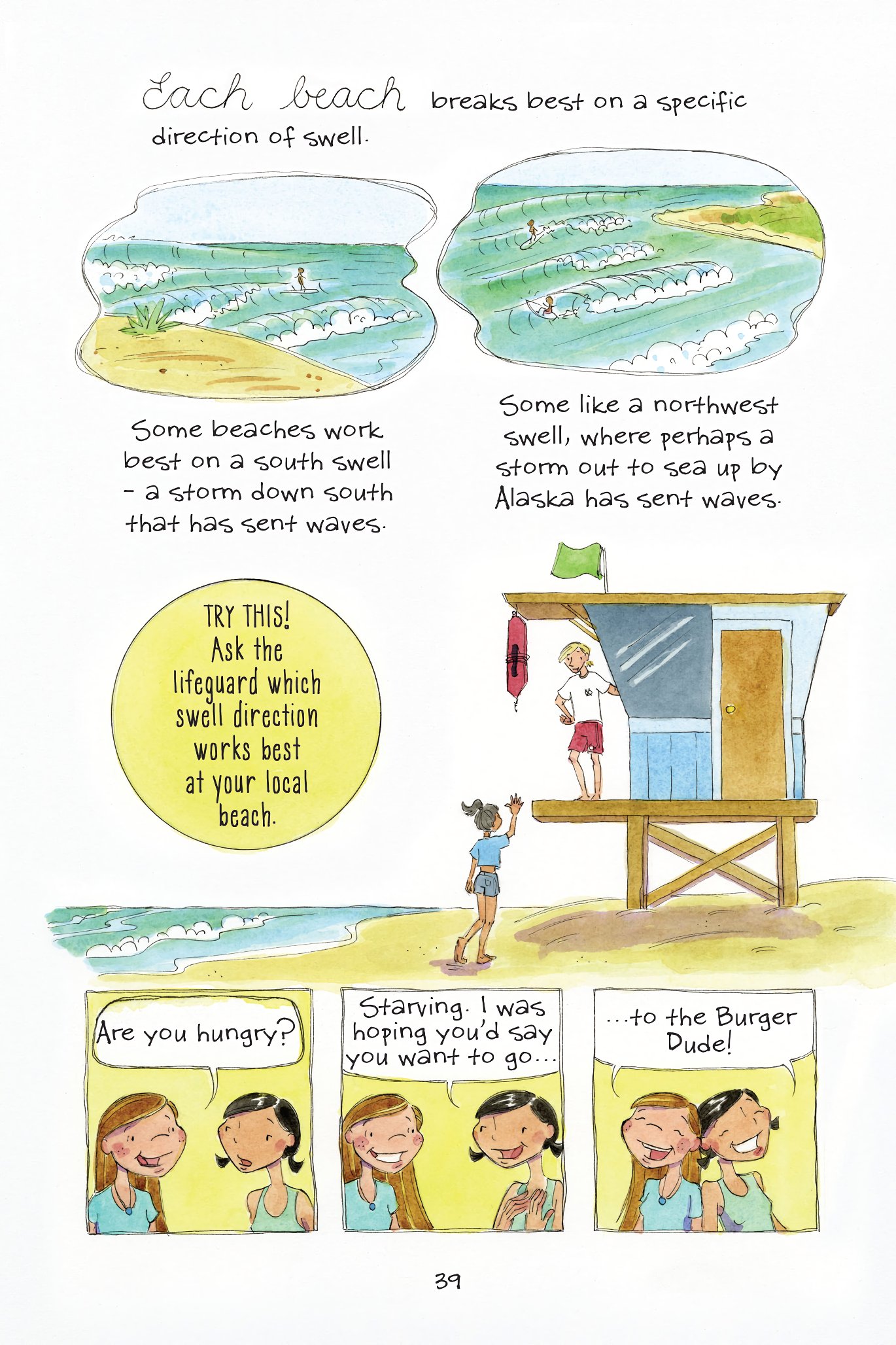 Read online The Science of Surfing: A Surfside Girls Guide to the Ocean comic -  Issue # TPB - 40