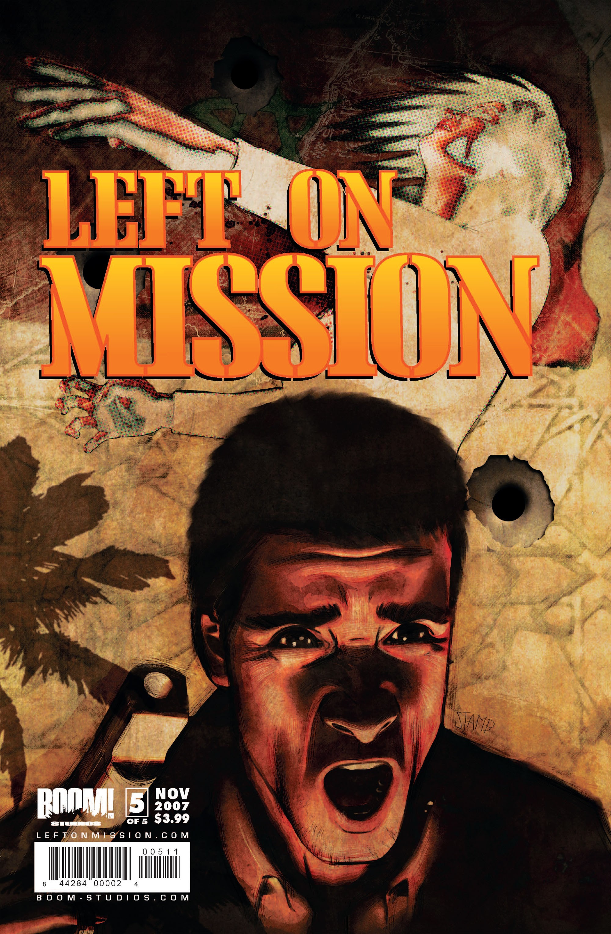 Read online Left On Mission comic -  Issue #5 - 1