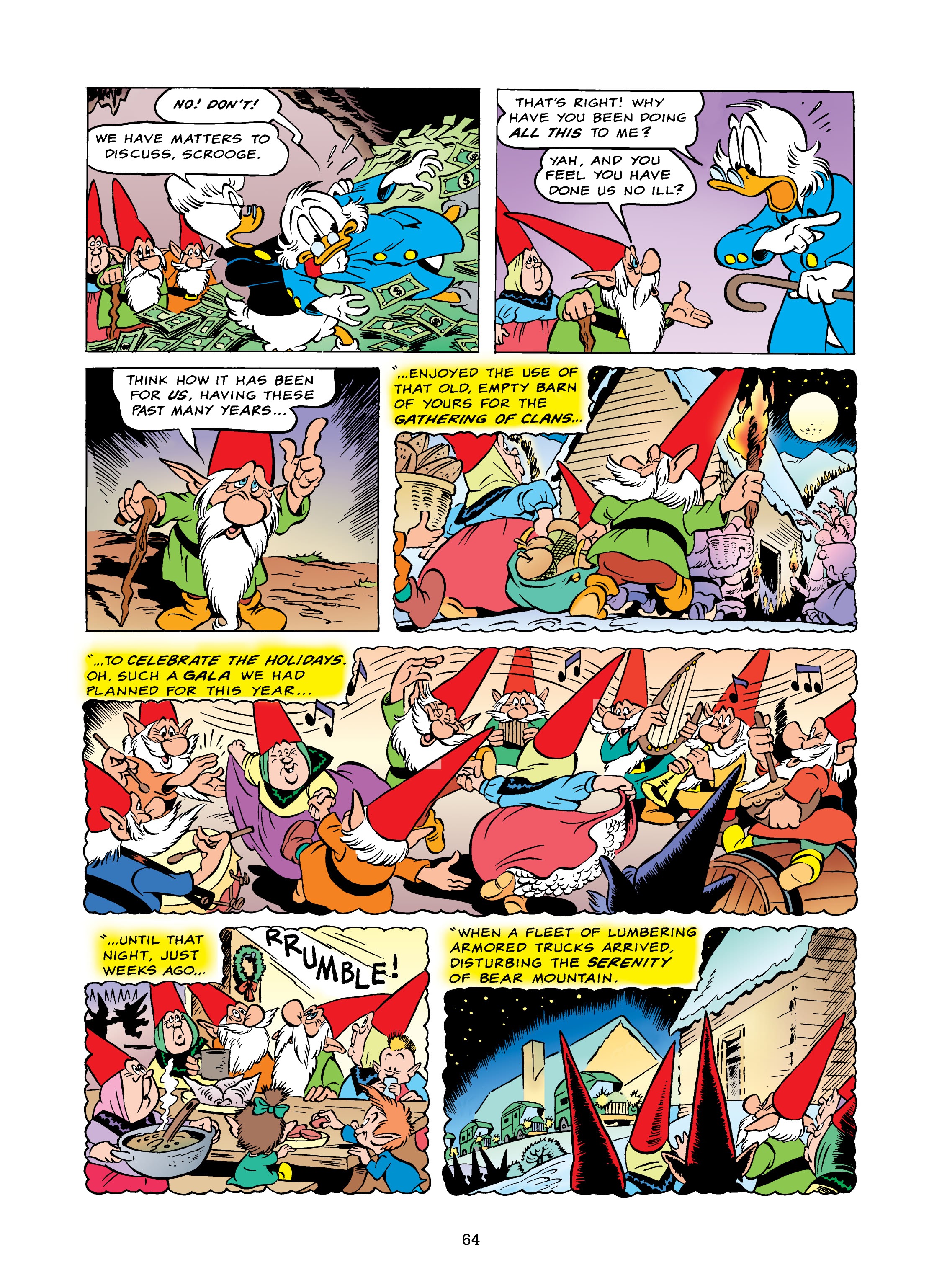 Read online Walt Disney's Uncle Scrooge & Donald Duck: Bear Mountain Tales comic -  Issue # TPB (Part 1) - 64