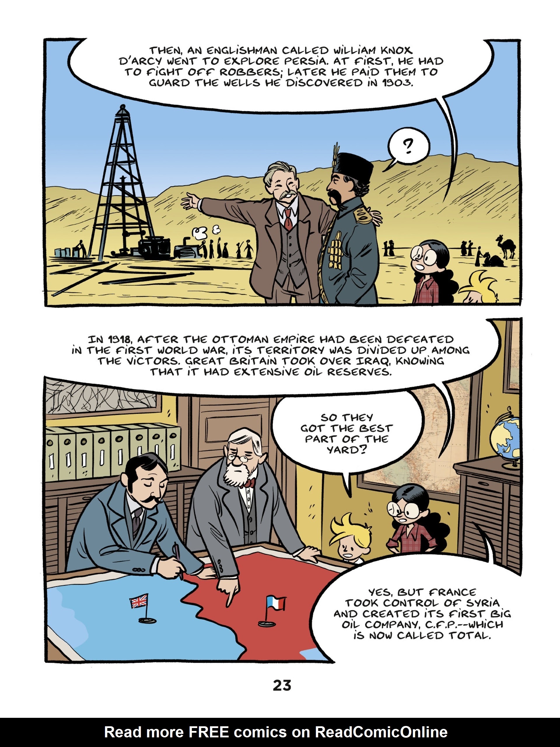 Read online On The History Trail With Ariane & Nino comic -  Issue #4 - 23
