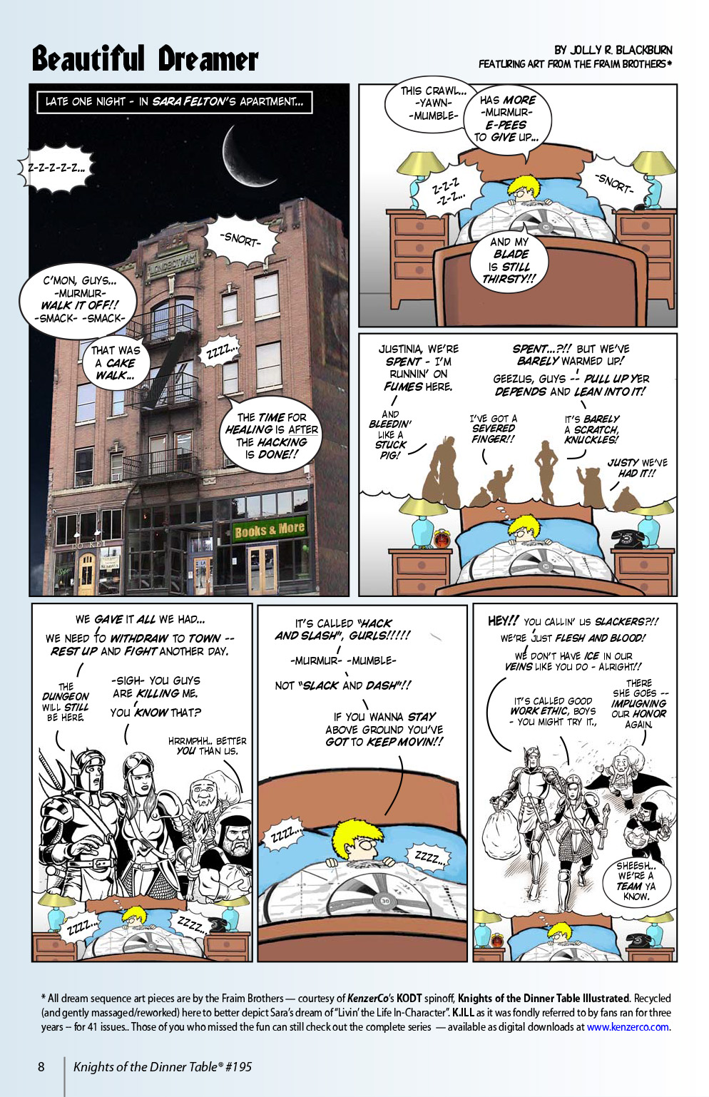 Read online Knights of the Dinner Table comic -  Issue #195 - 10