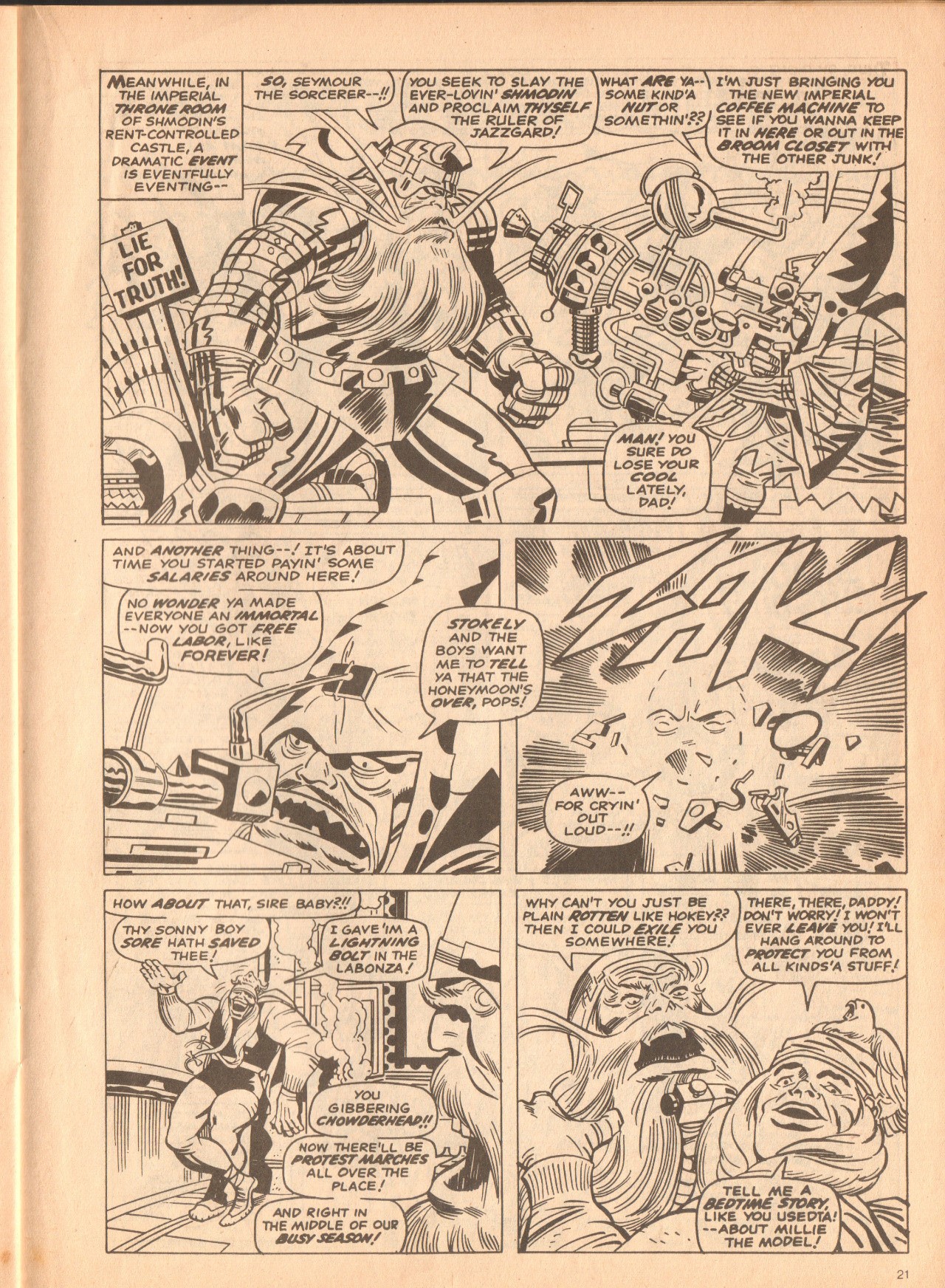 Read online Marvel Madhouse comic -  Issue #1 - 21