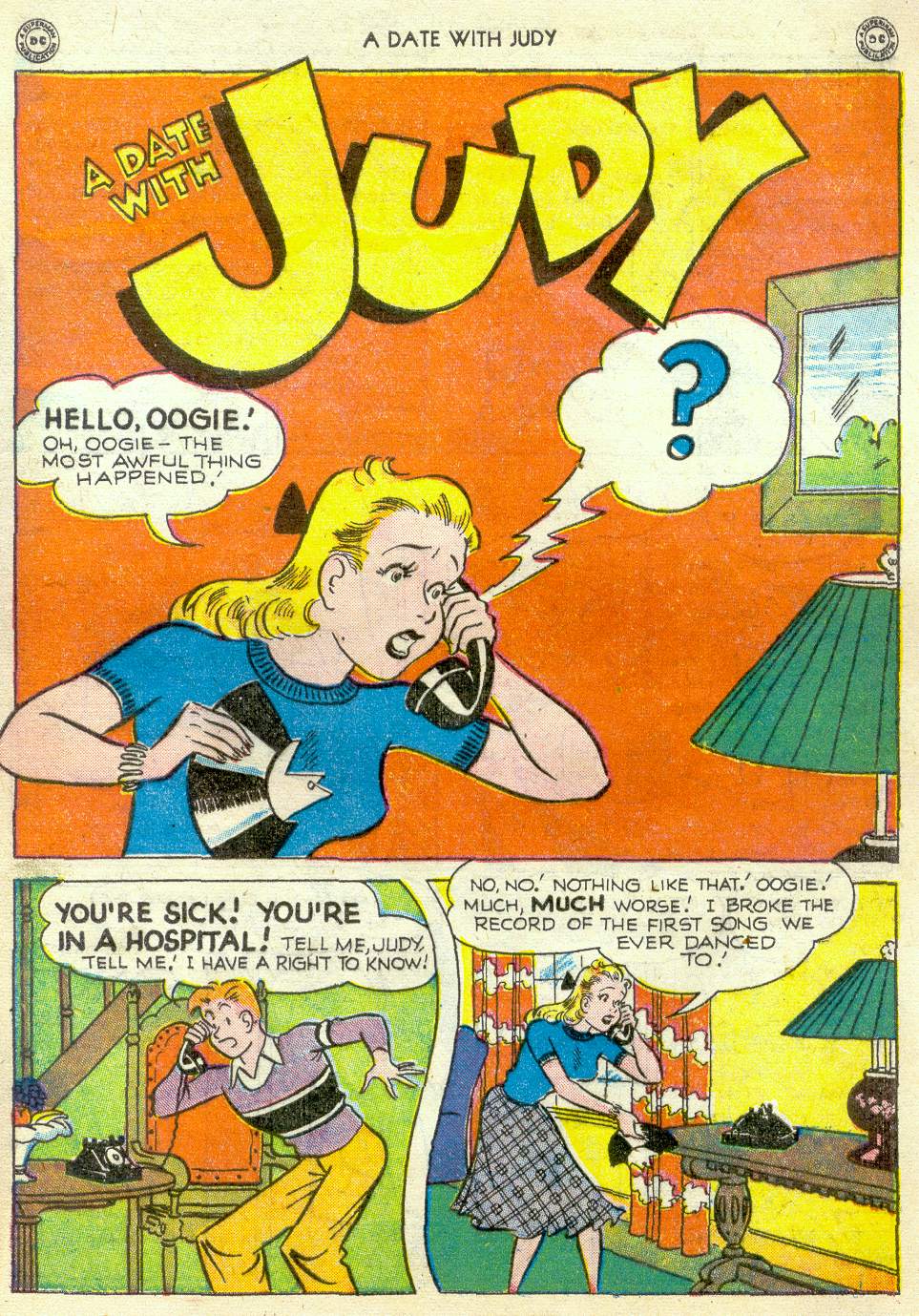 Read online A Date with Judy comic -  Issue #7 - 43