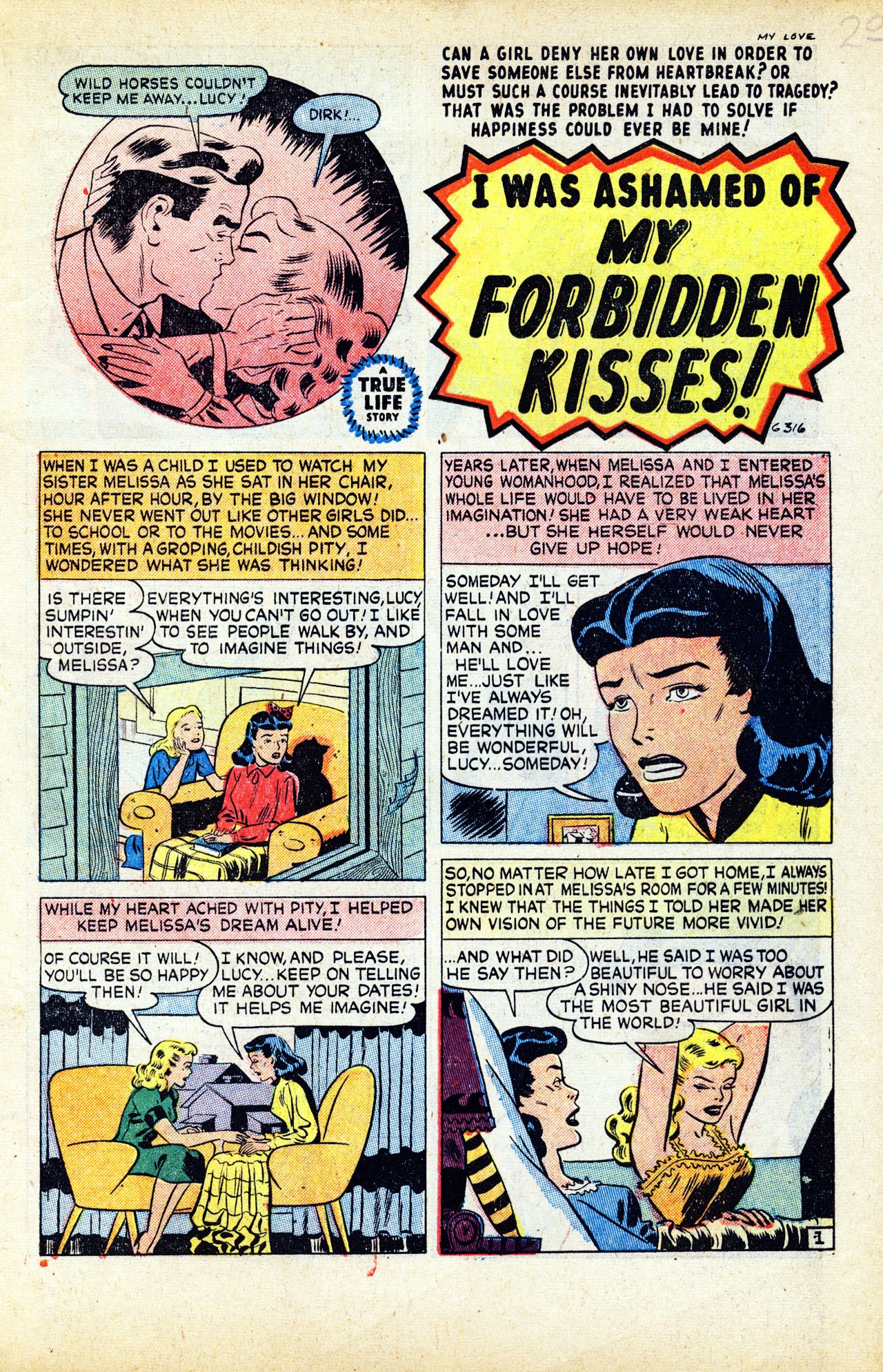 Read online My Love (1949) comic -  Issue #3 - 3