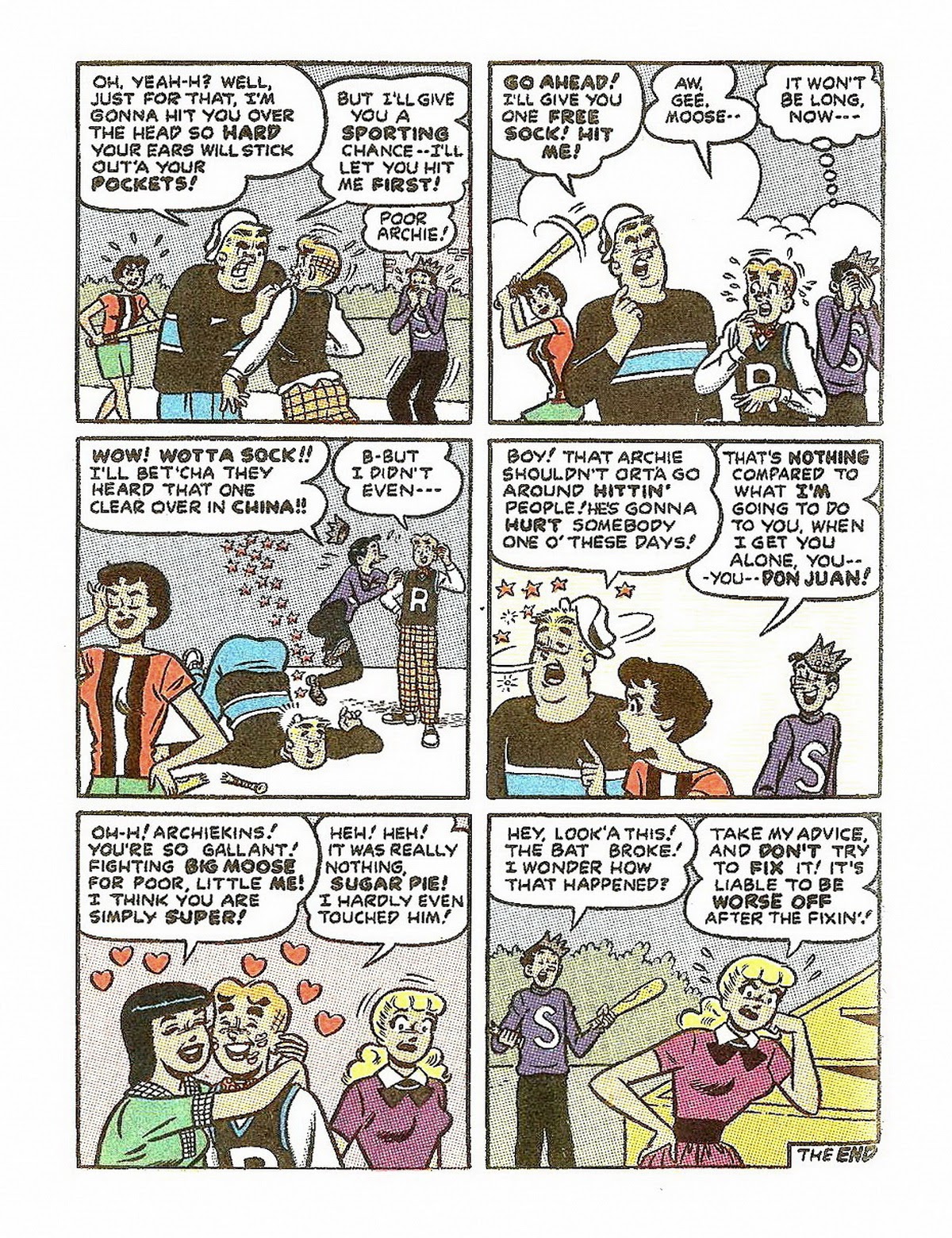 Read online Archie's Double Digest Magazine comic -  Issue #53 - 224